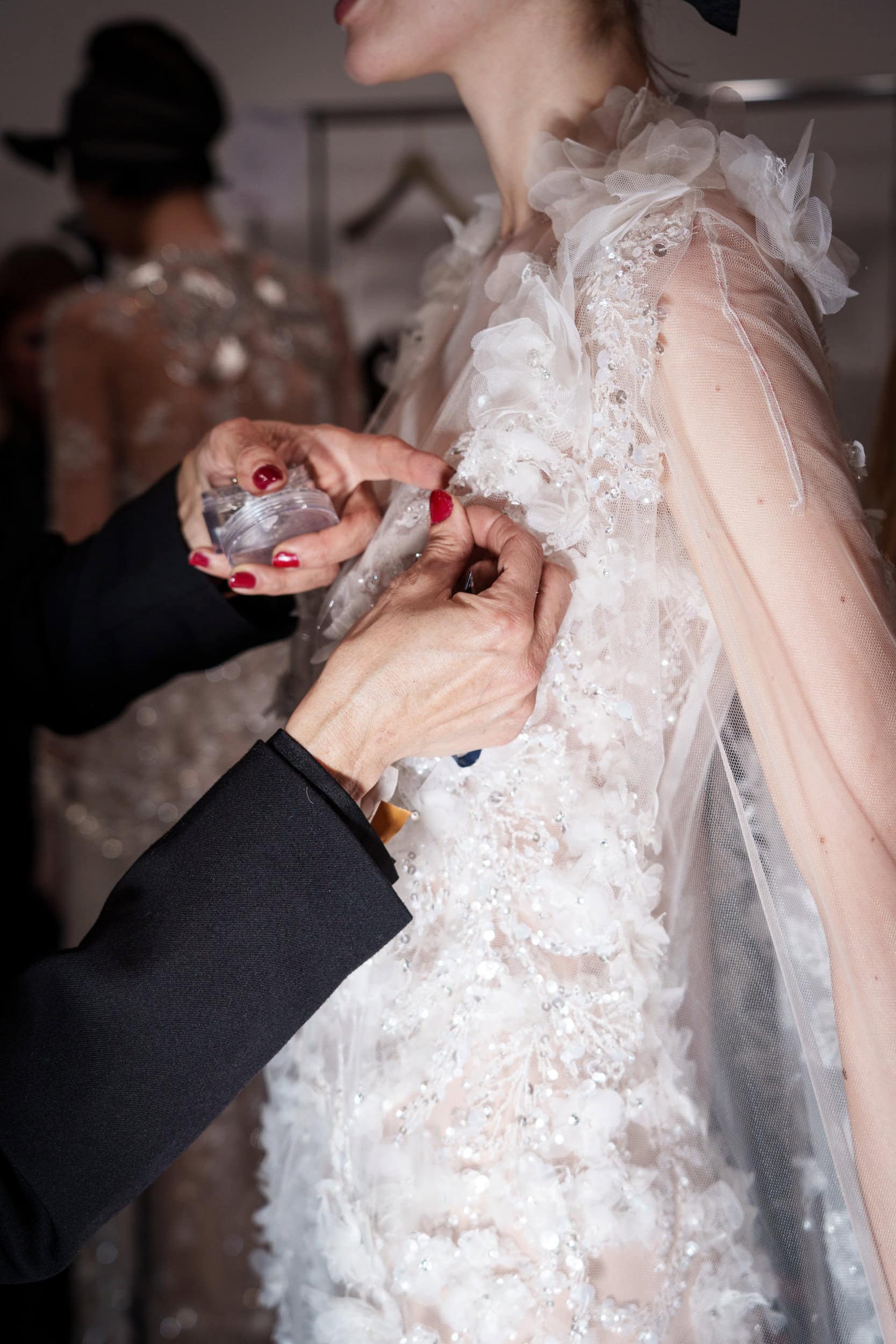 Elie Saab Spring 2025 Couture Fashion Show Backstage