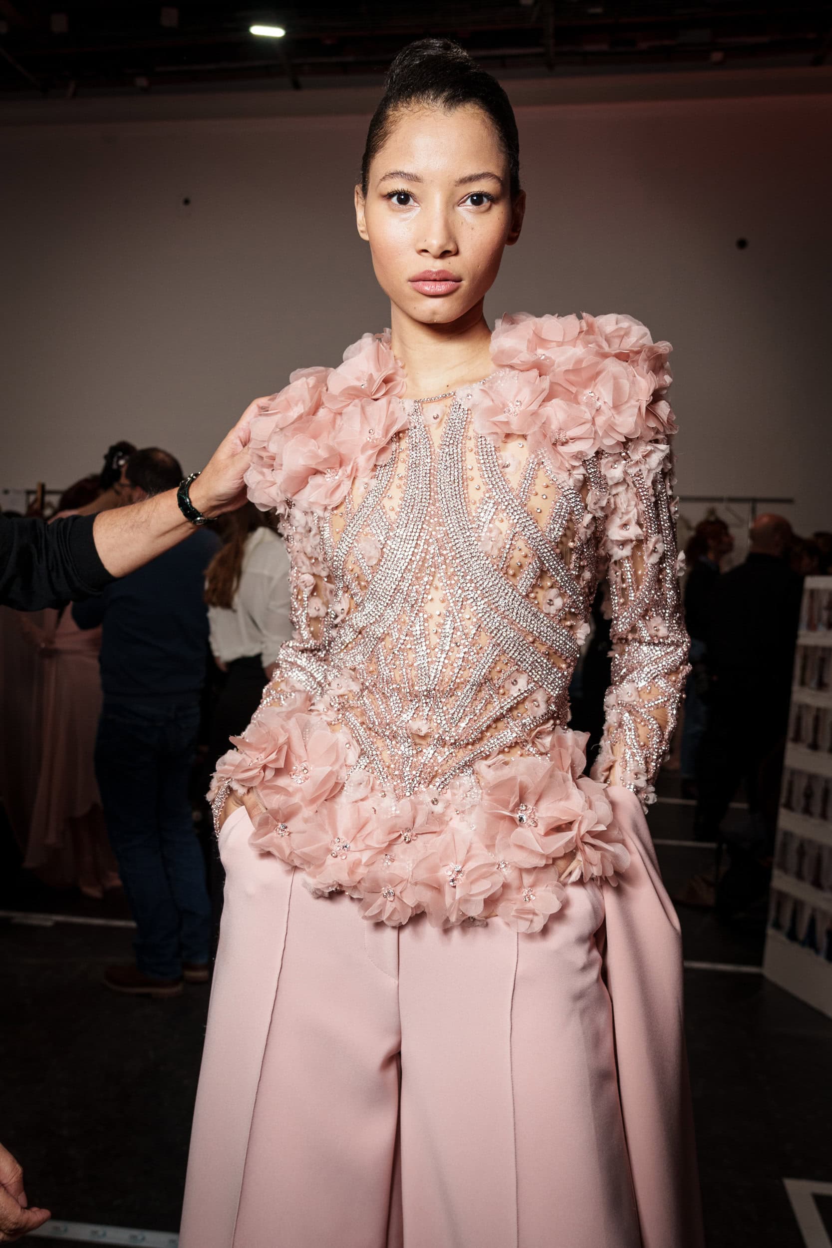 Elie Saab Spring 2025 Couture Fashion Show Backstage