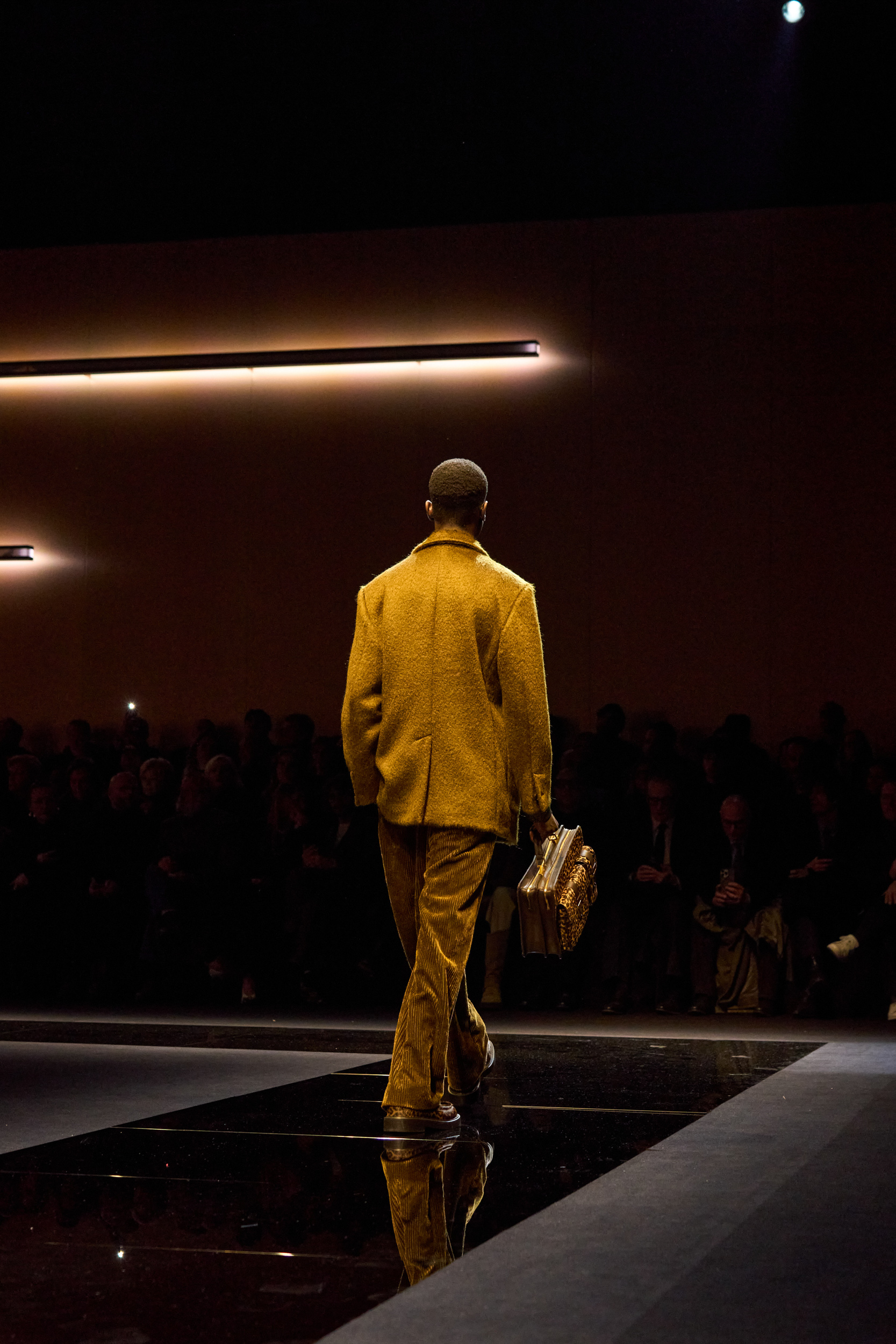 Emporio Armani Fall 2025 Men’s Fashion Show Atmosphere