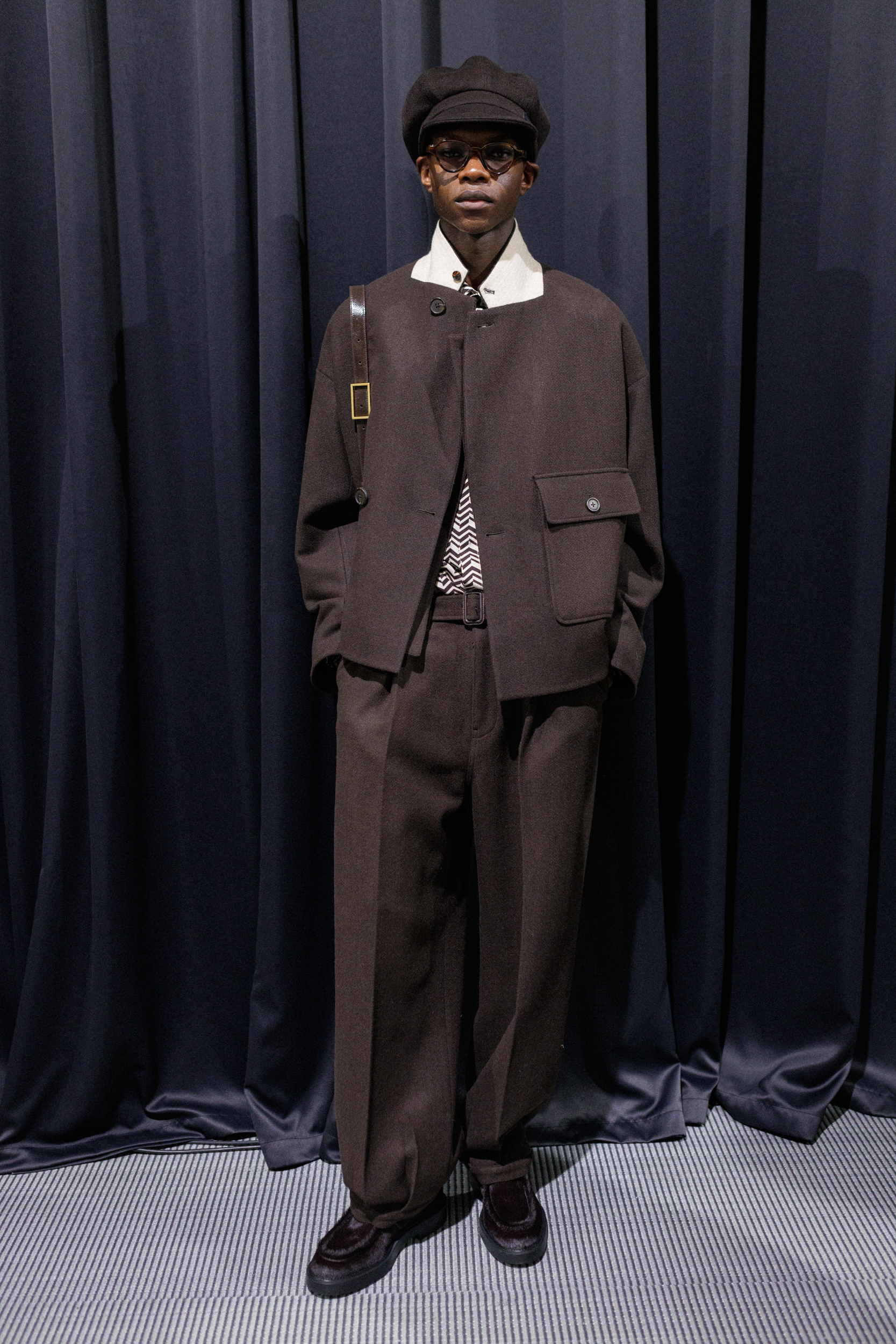 Emporio Armani Fall 2025 Men’s Fashion Show Backstage