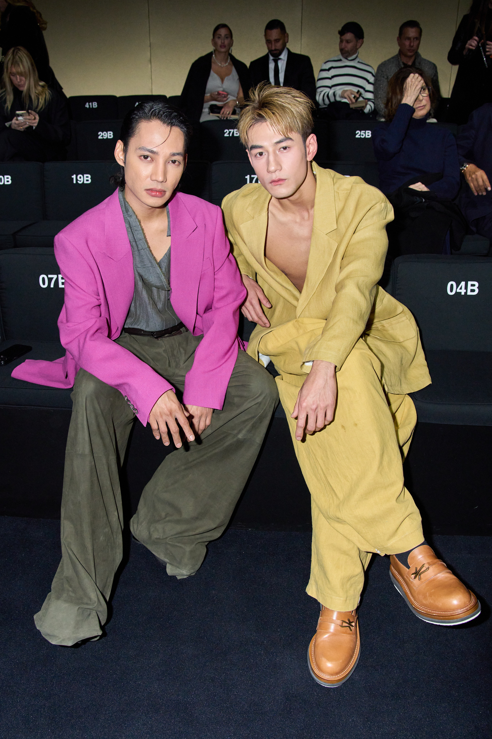 Emporio Armani Fall 2025 Men’s Fashion Show Front Row