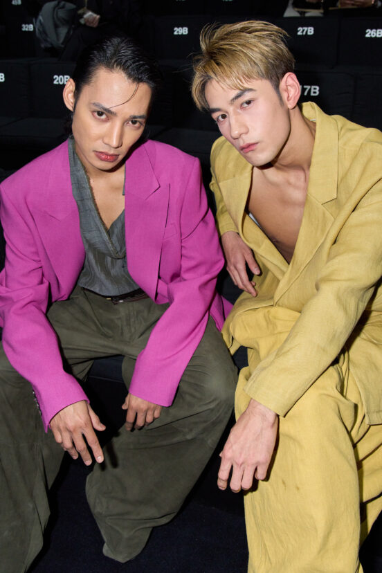 Emporio Armani Fall 2025 Men’s Fashion Show Front Row