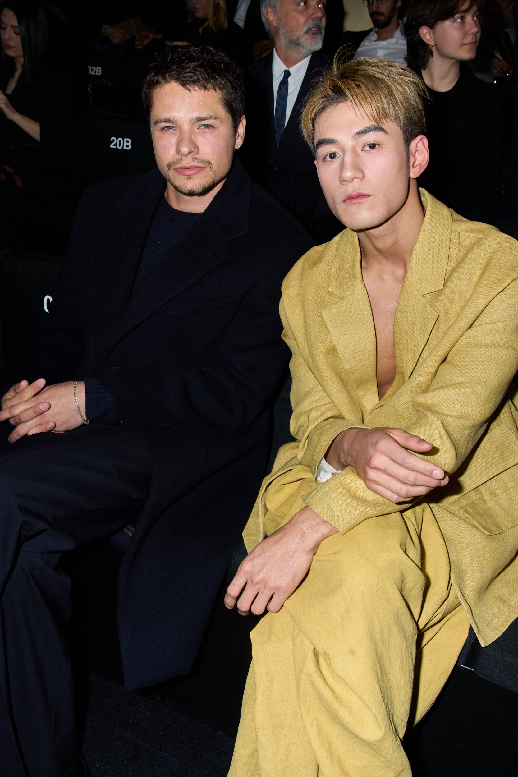 Emporio Armani Fall 2025 Men’s Fashion Show Front Row