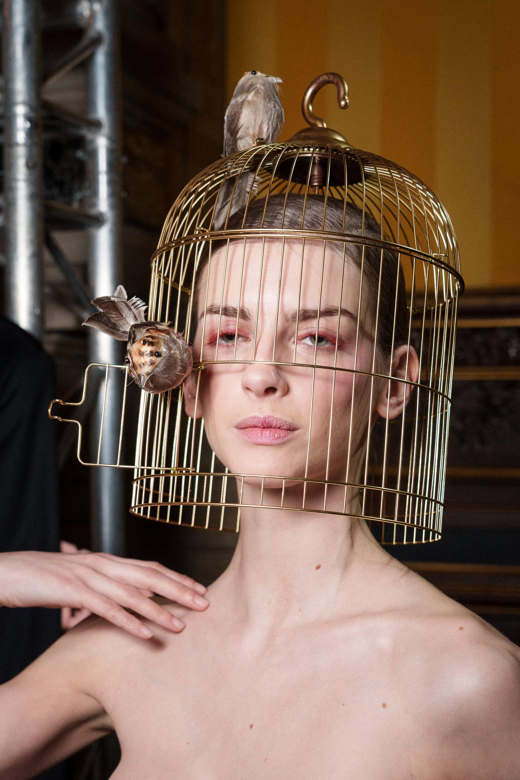 Lena Erziak Spring 2025 Couture Fashion Show Backstage