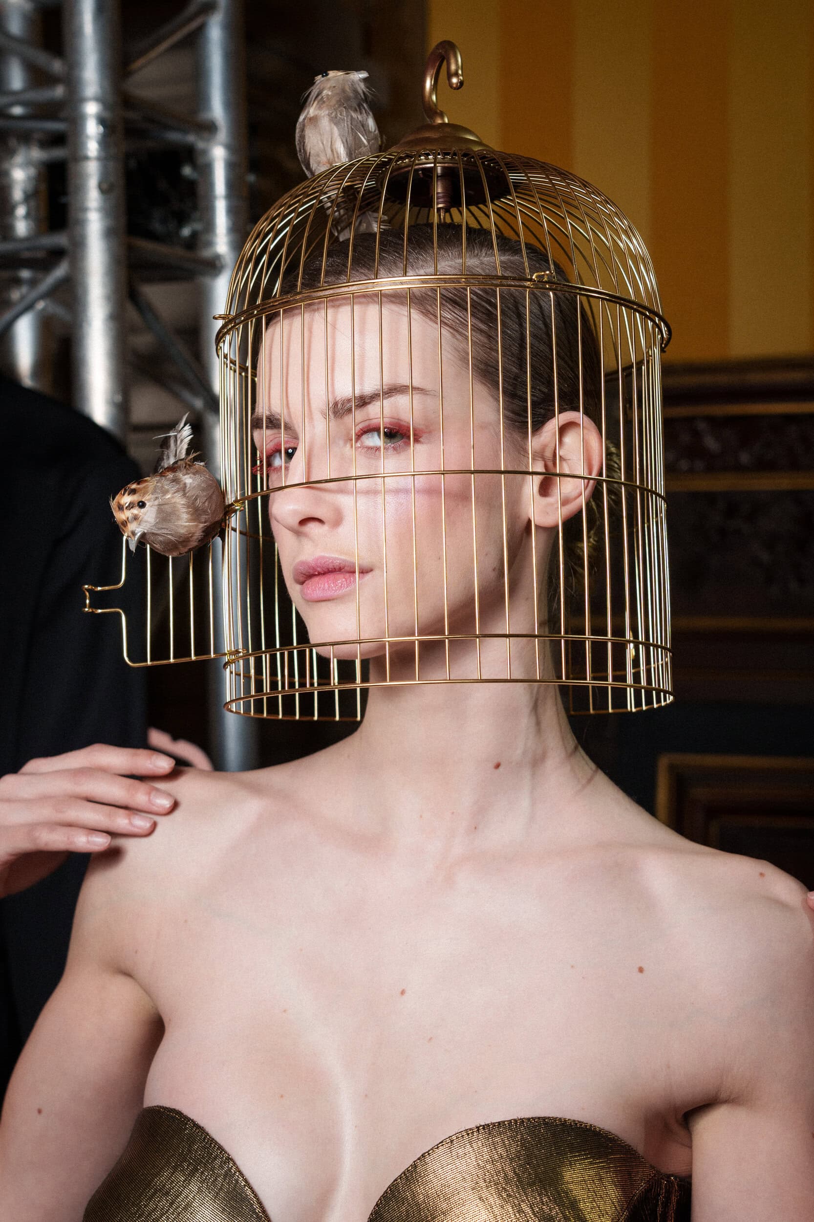 Lena Erziak Spring 2025 Couture Fashion Show Backstage