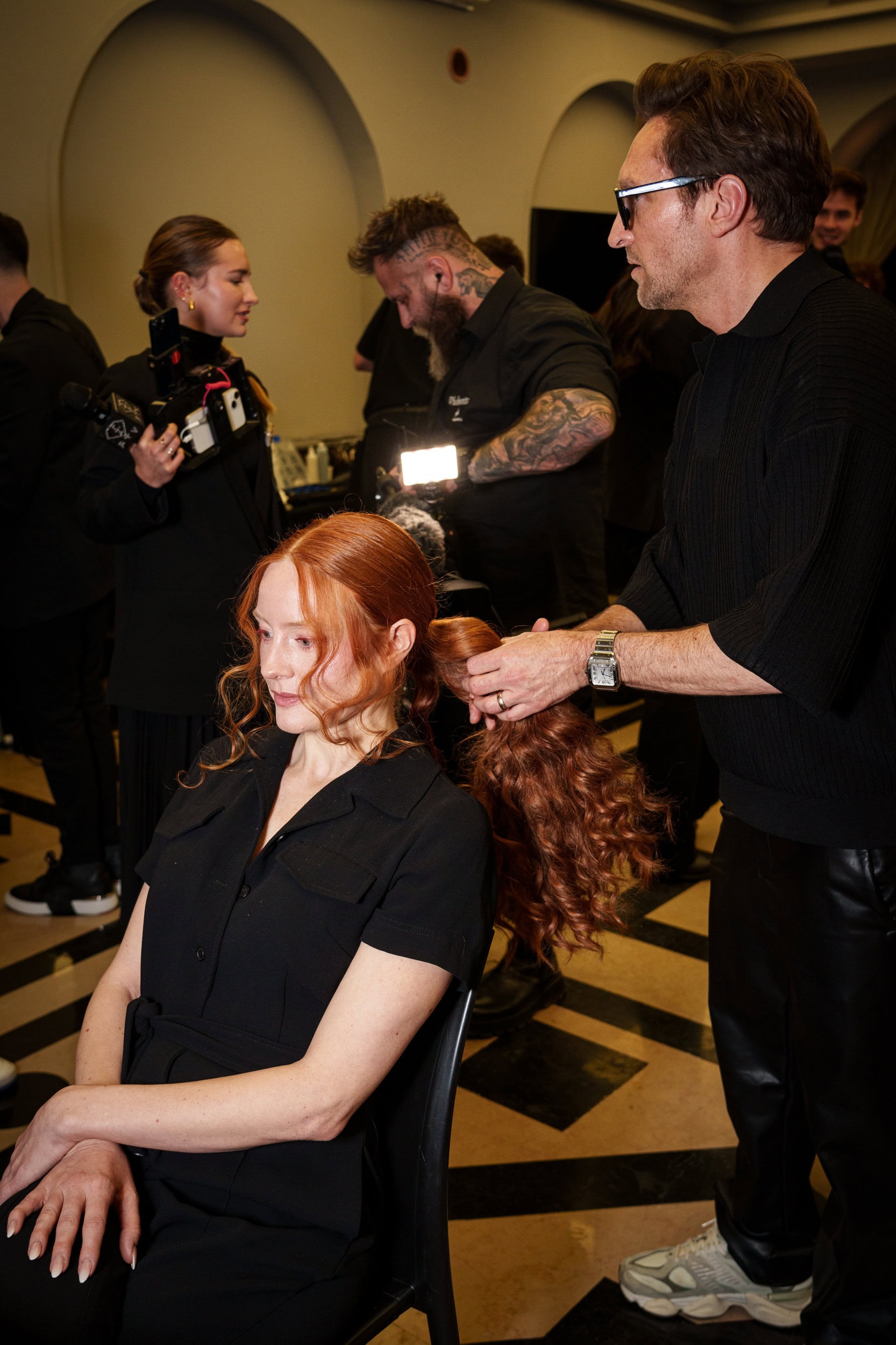 Lena Erziak Spring 2025 Couture Fashion Show Backstage