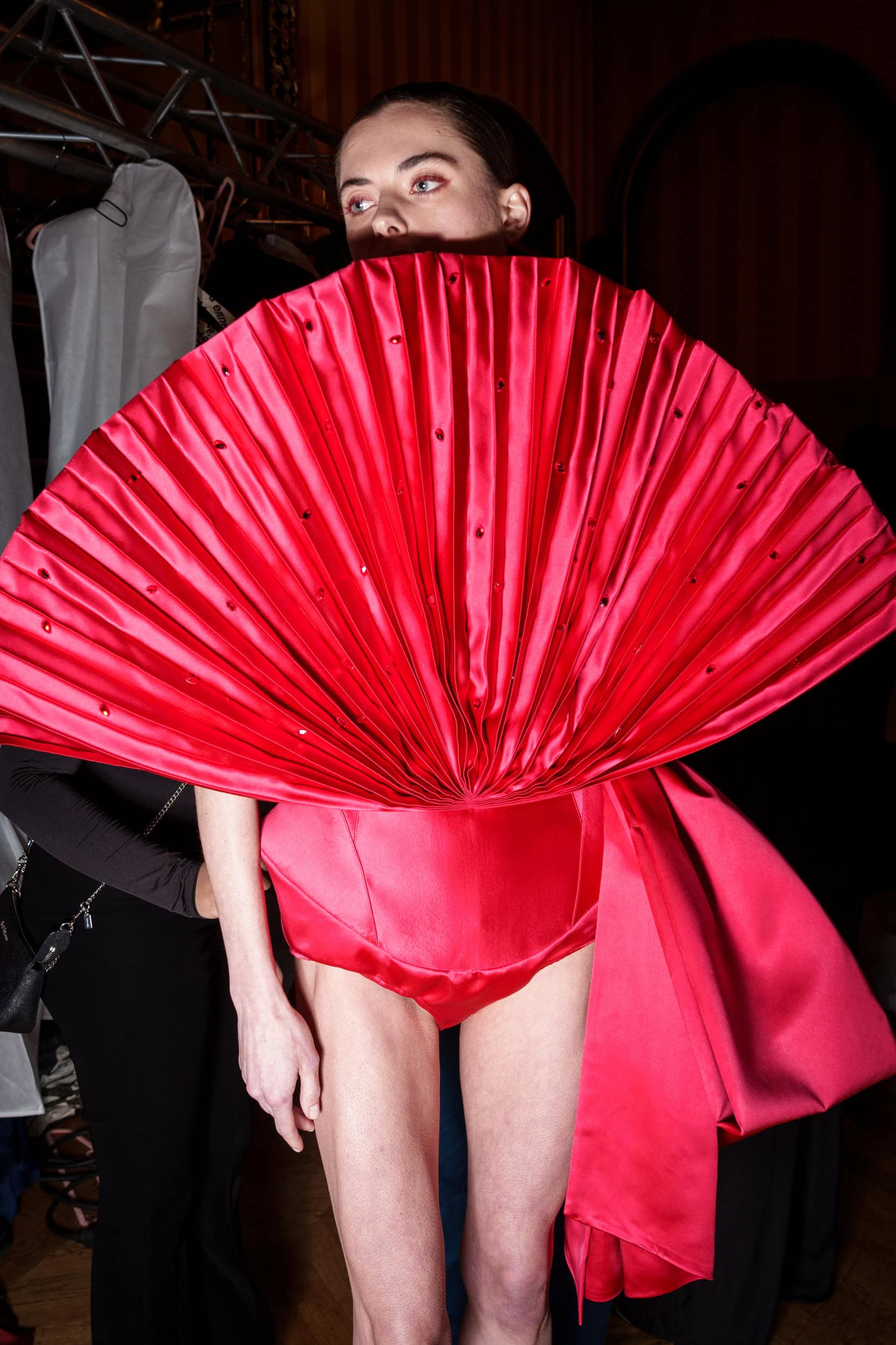 Lena Erziak Spring 2025 Couture Fashion Show Backstage