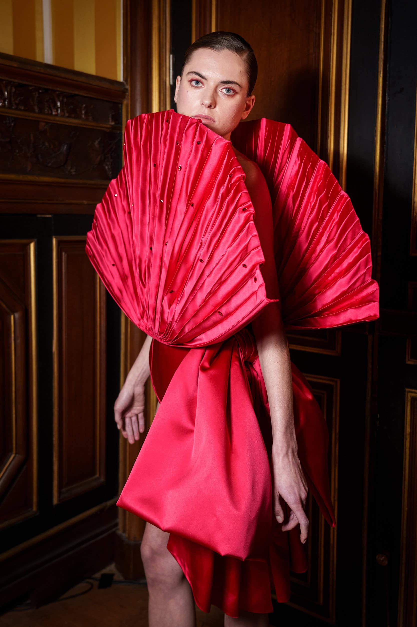 Lena Erziak Spring 2025 Couture Fashion Show Backstage