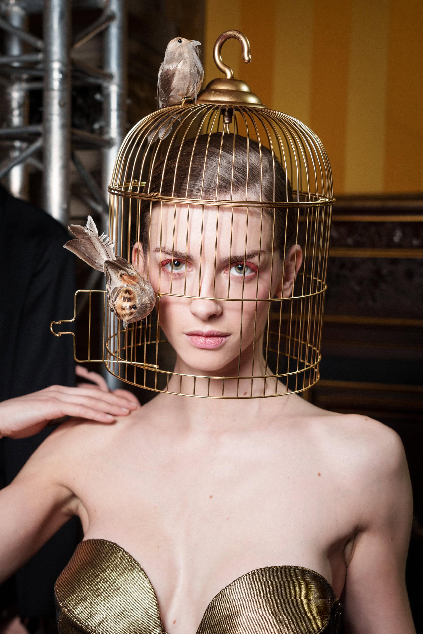 Lena Erziak Spring 2025 Couture Fashion Show Backstage