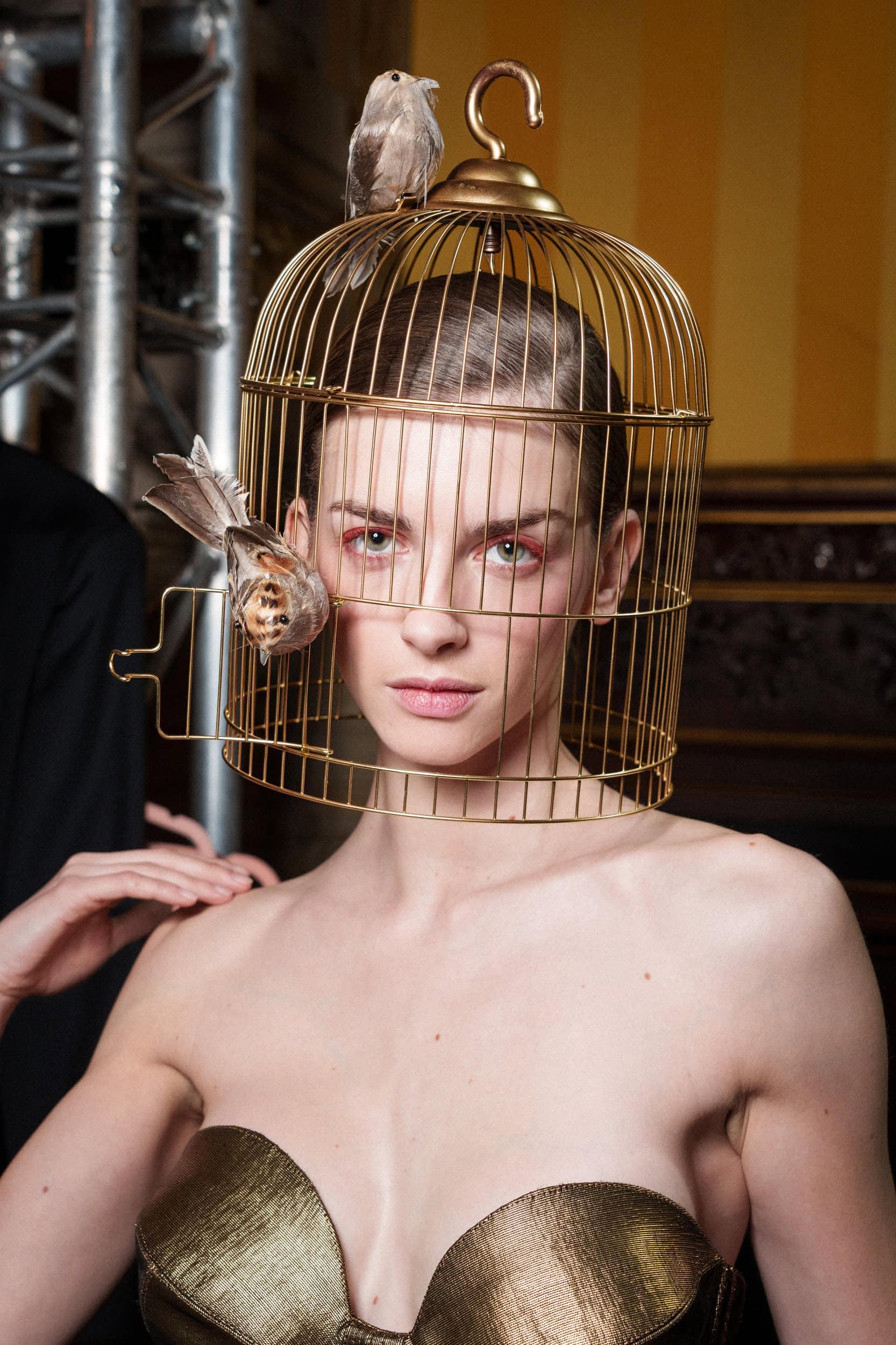 Lena Erziak Spring 2025 Couture Fashion Show Backstage