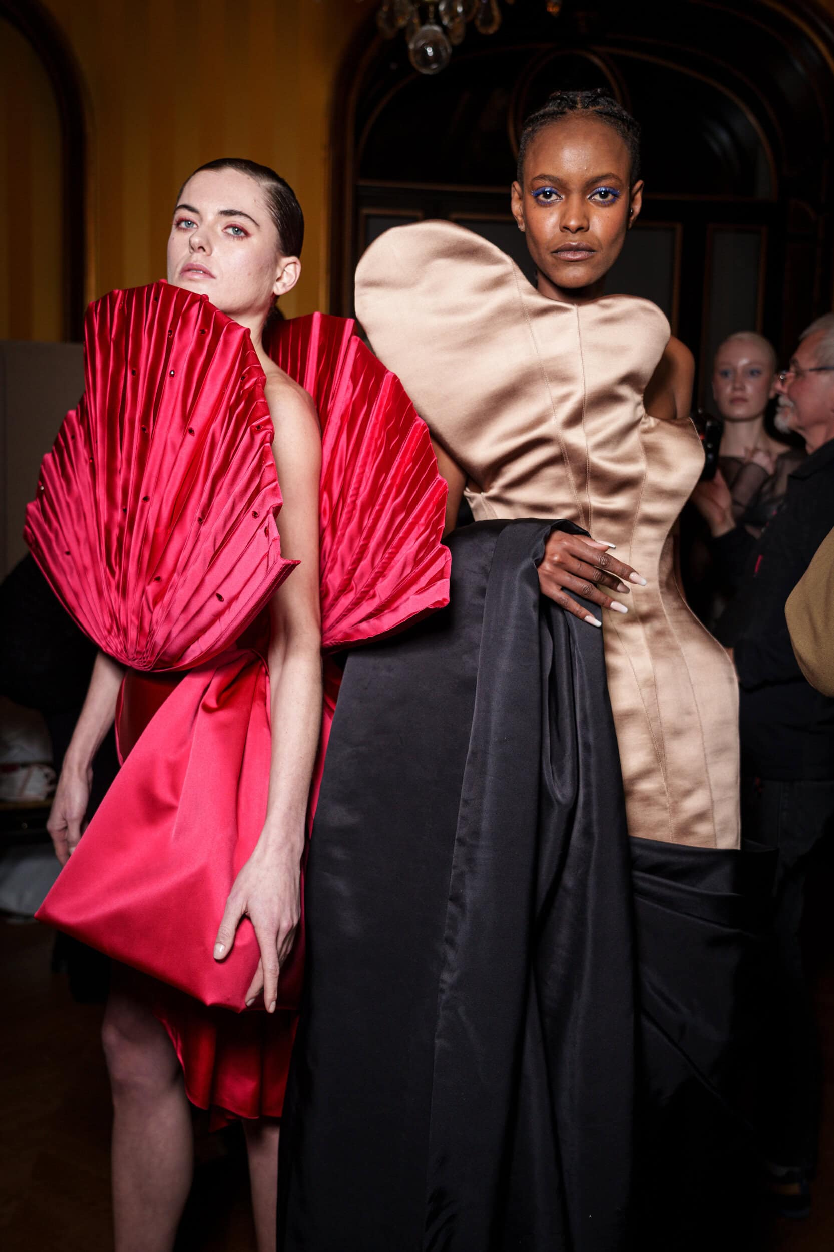 Lena Erziak Spring 2025 Couture Fashion Show Backstage