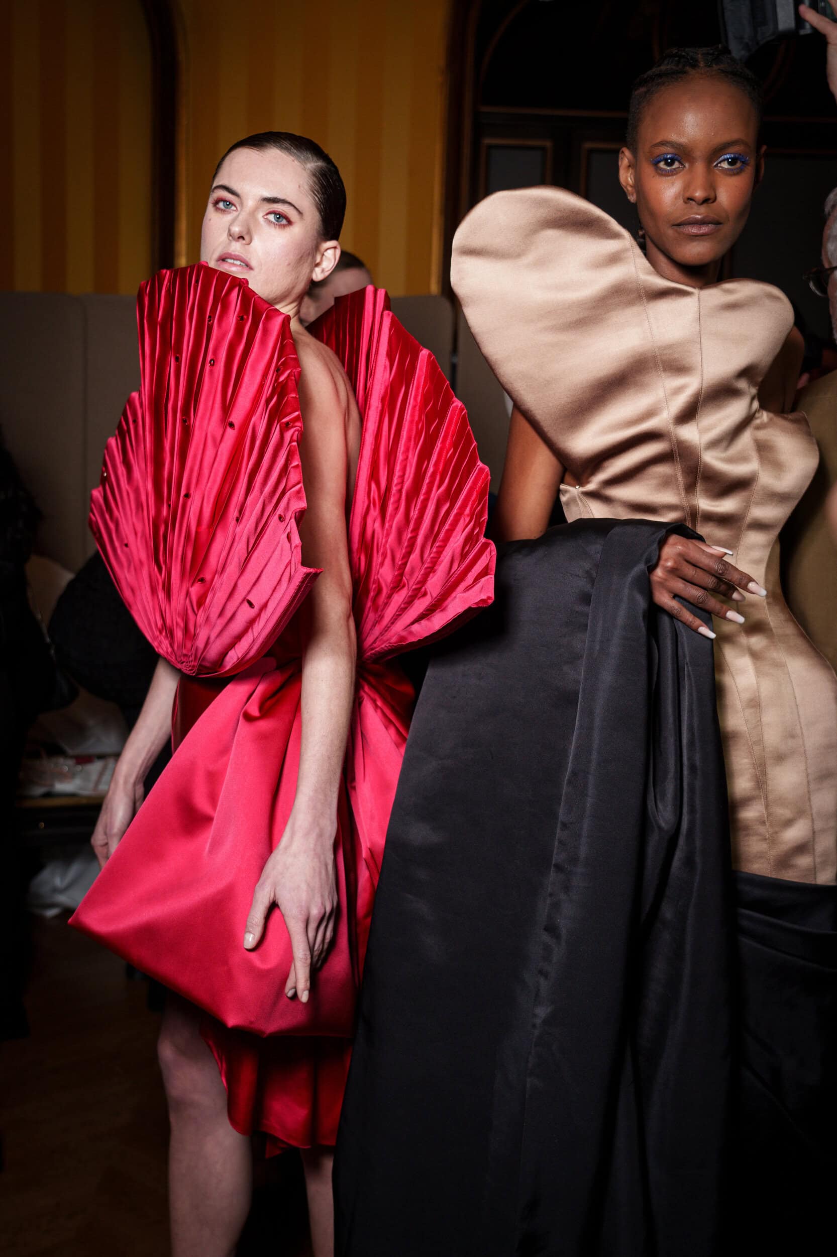 Lena Erziak Spring 2025 Couture Fashion Show Backstage