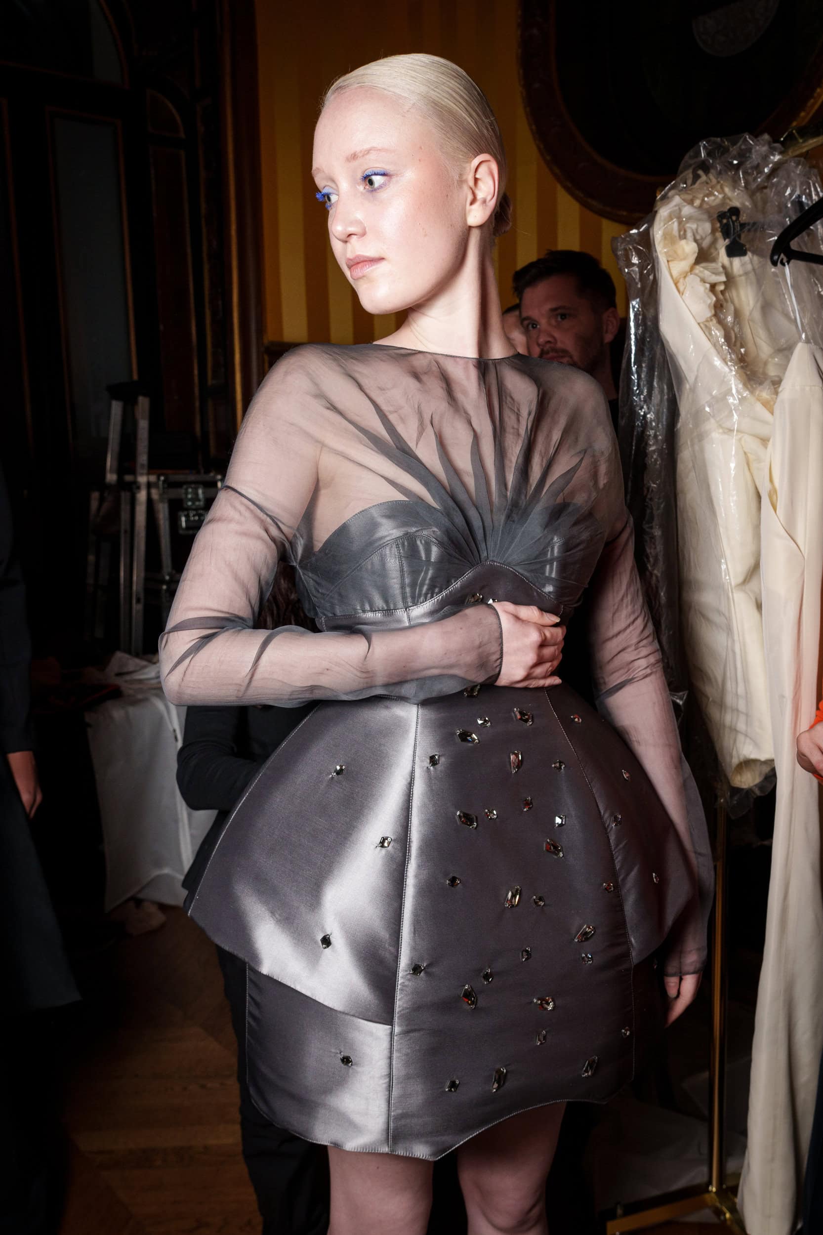 Lena Erziak Spring 2025 Couture Fashion Show Backstage