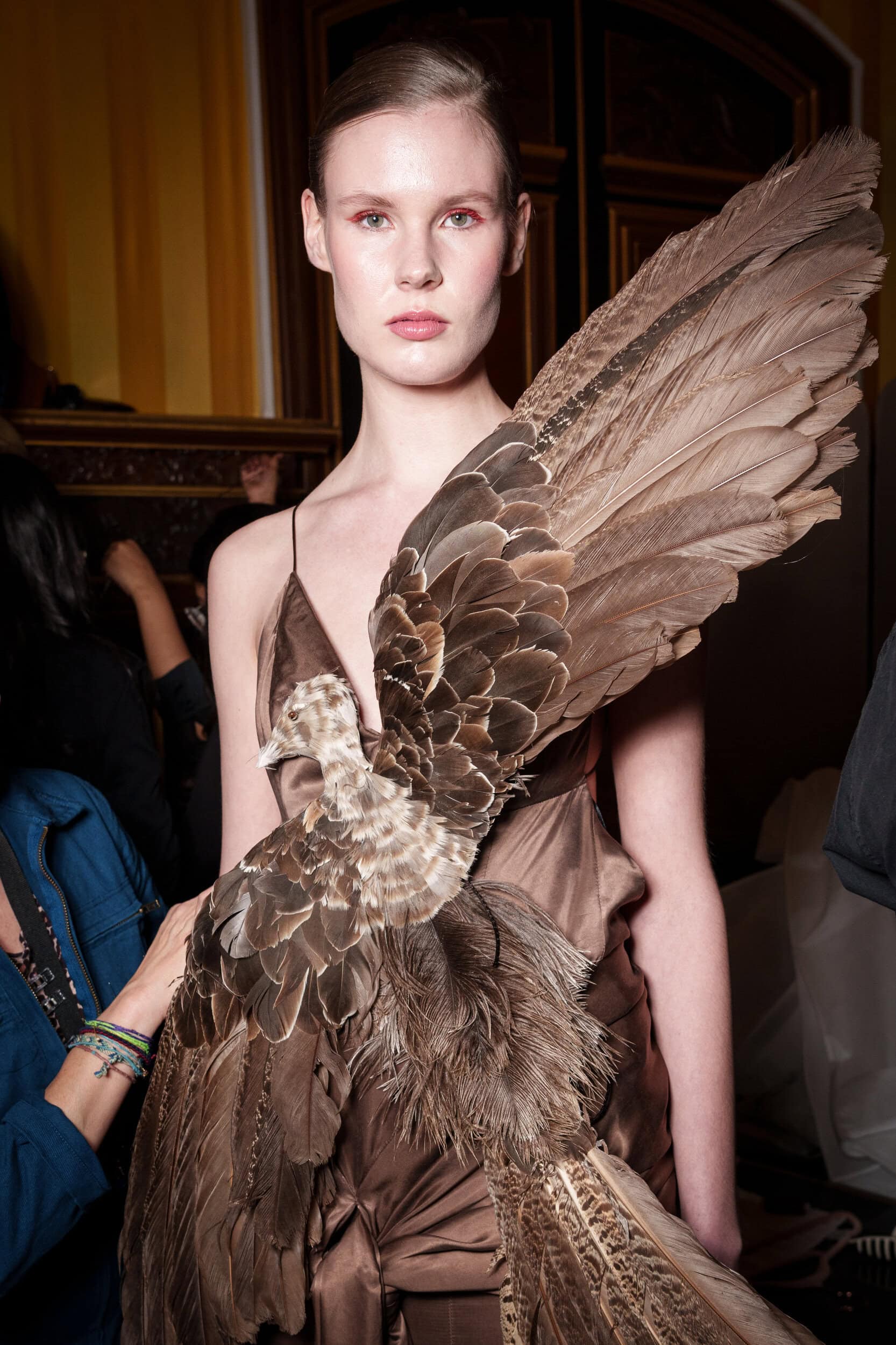 Lena Erziak Spring 2025 Couture Fashion Show Backstage