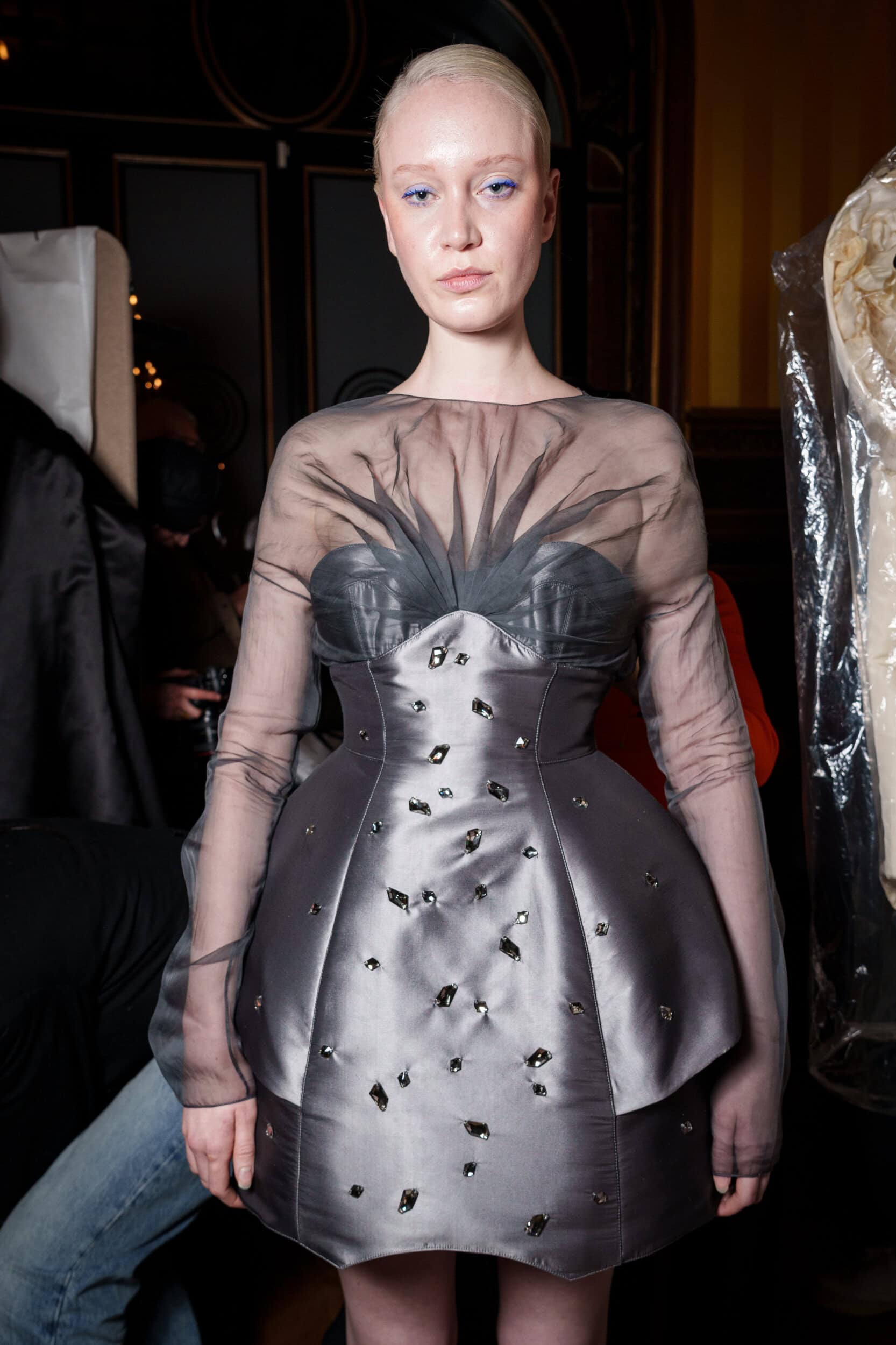 Lena Erziak Spring 2025 Couture Fashion Show Backstage