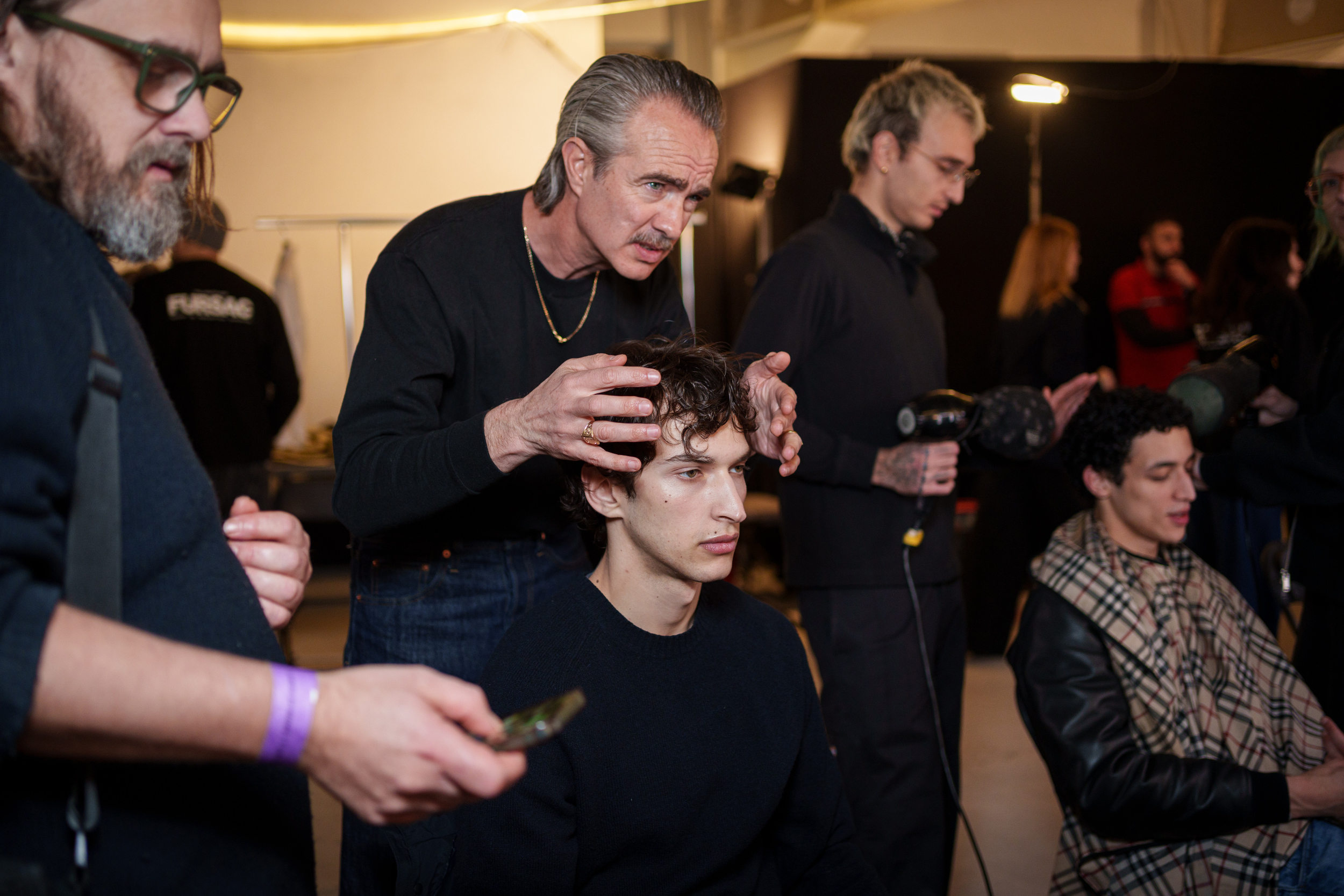 Fursac Fall 2025 Men’s Fashion Show Backstage