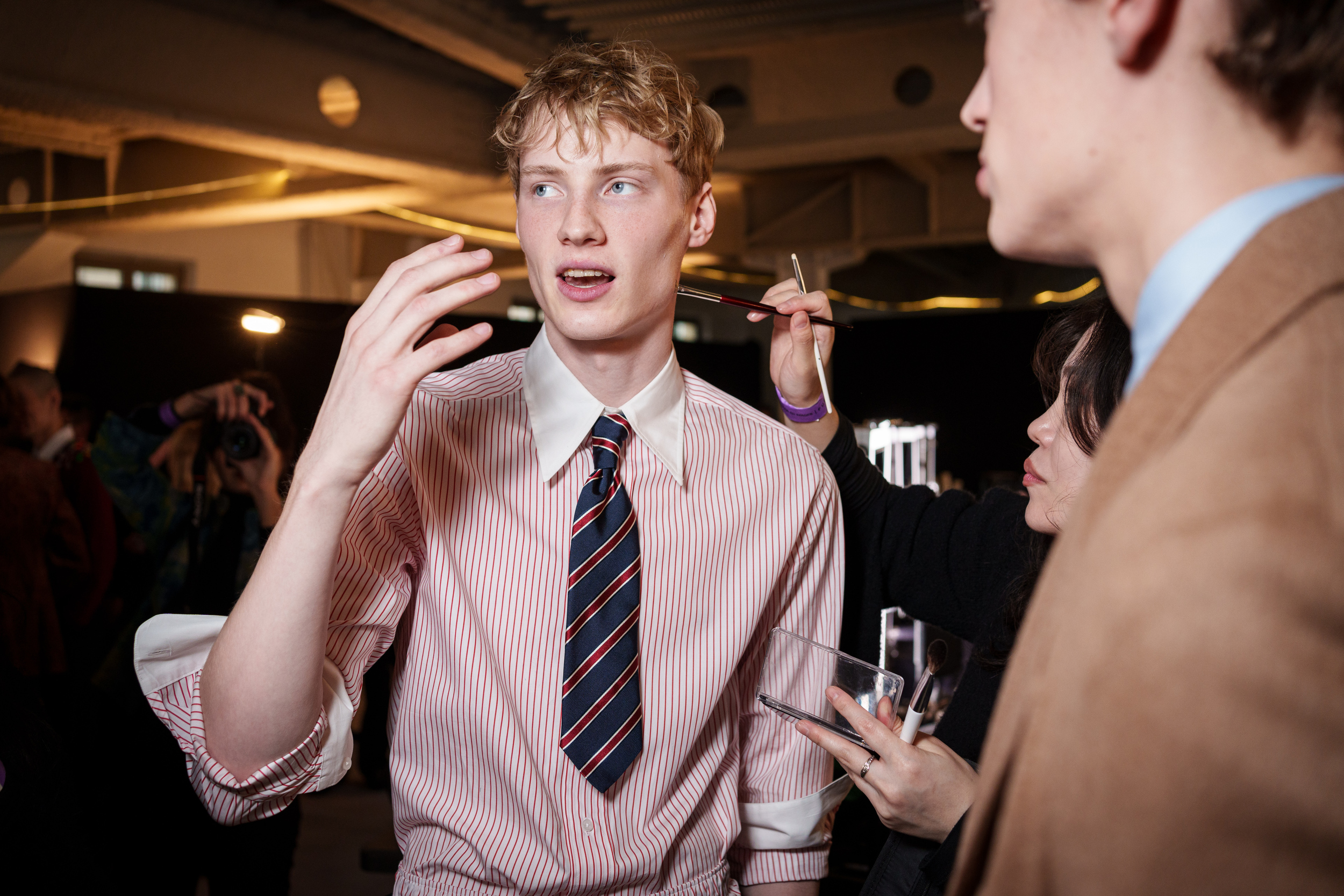 Fursac Fall 2025 Men’s Fashion Show Backstage