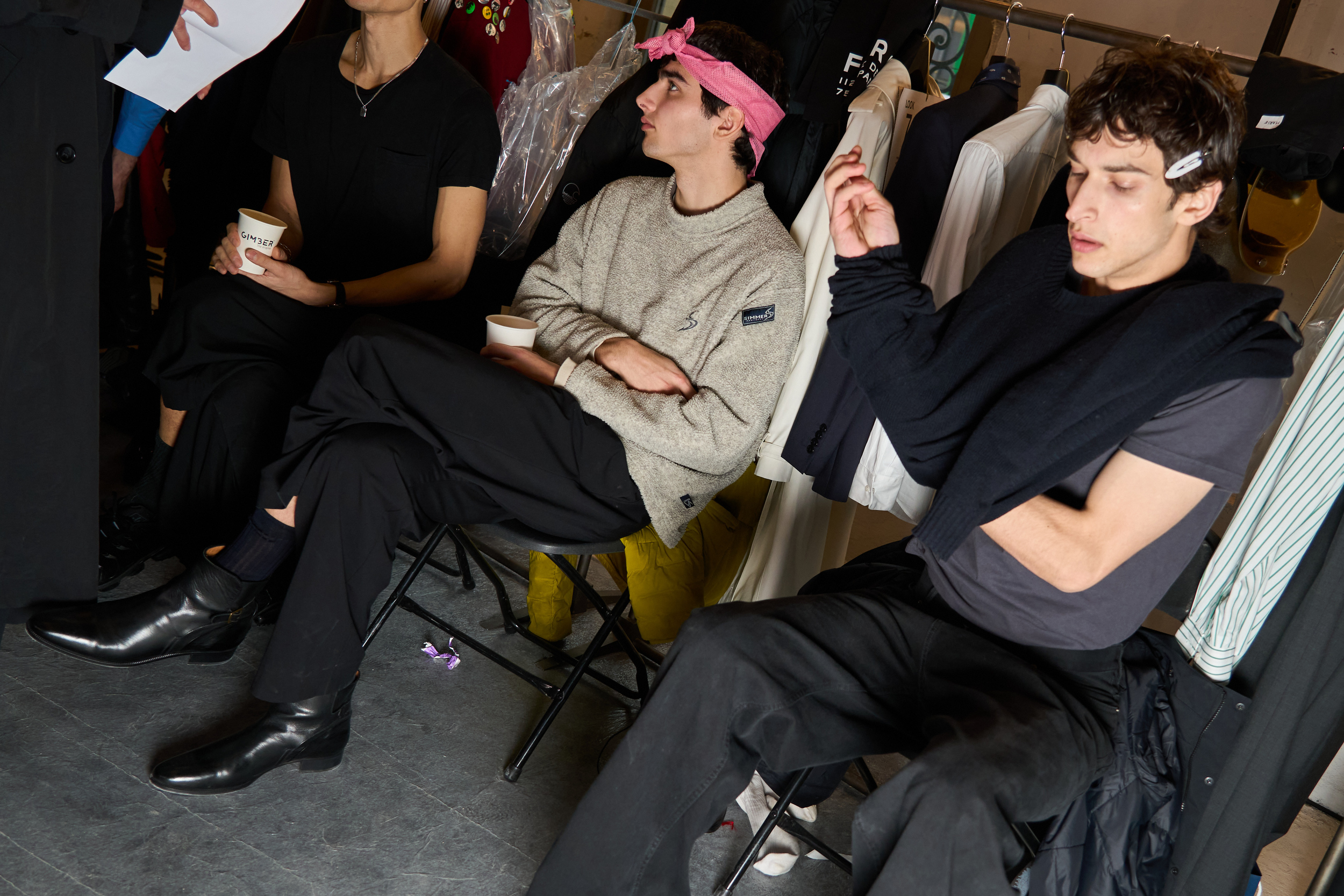 Fursac Fall 2025 Men’s Fashion Show Backstage