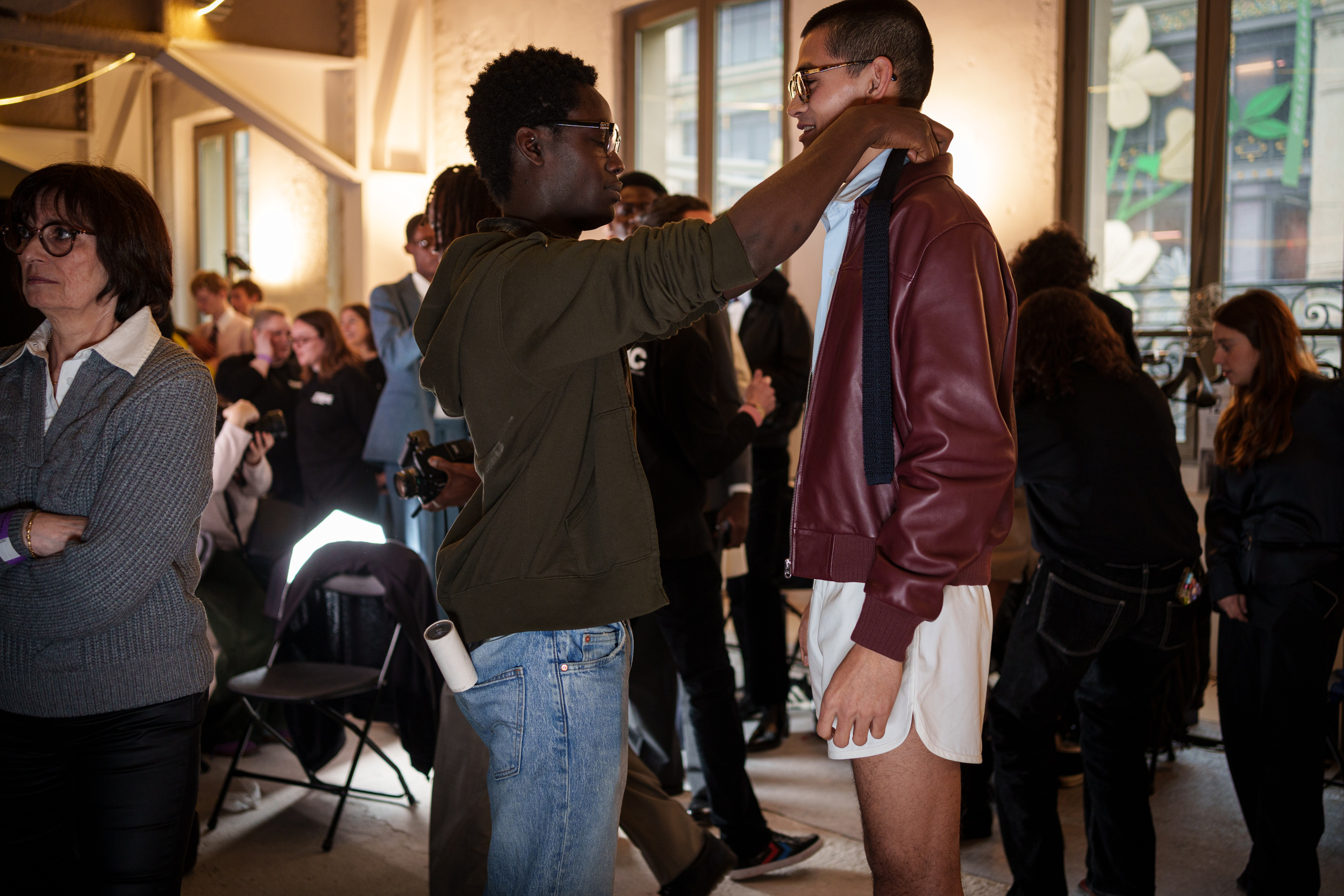 Fursac Fall 2025 Men’s Fashion Show Backstage