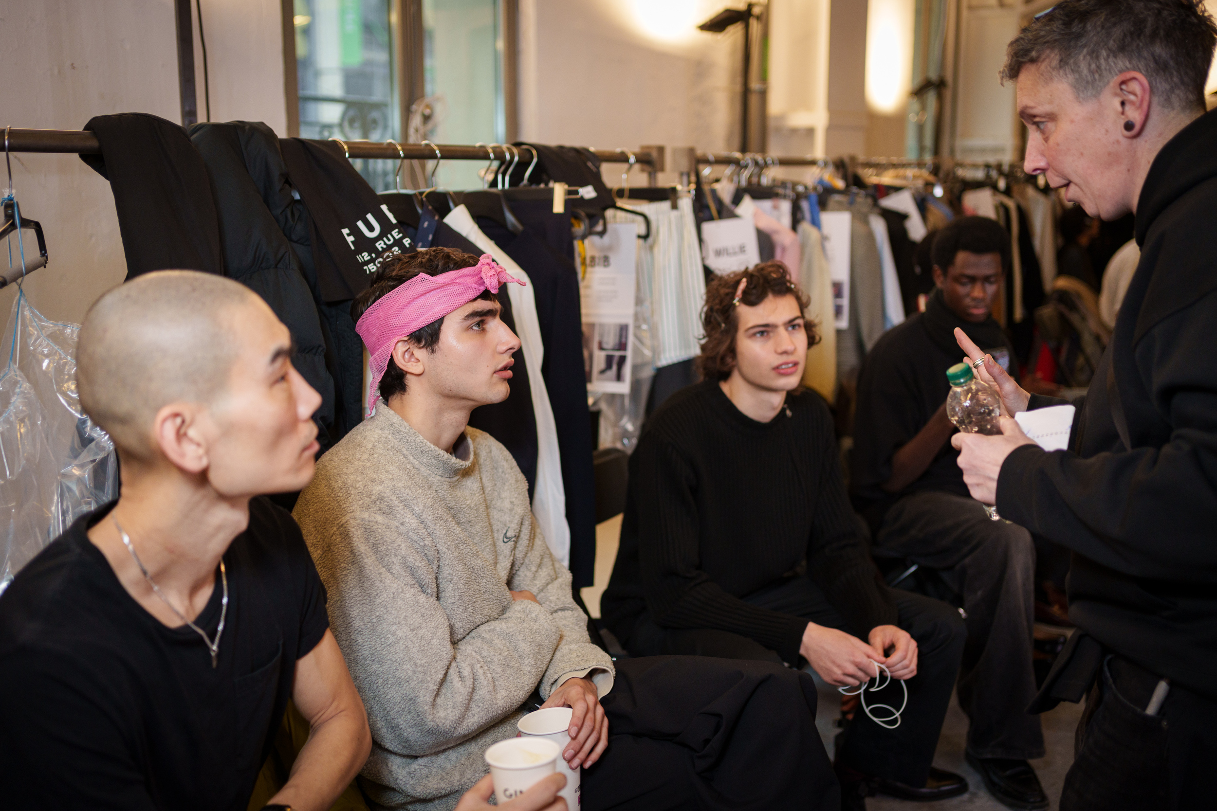 Fursac Fall 2025 Men’s Fashion Show Backstage