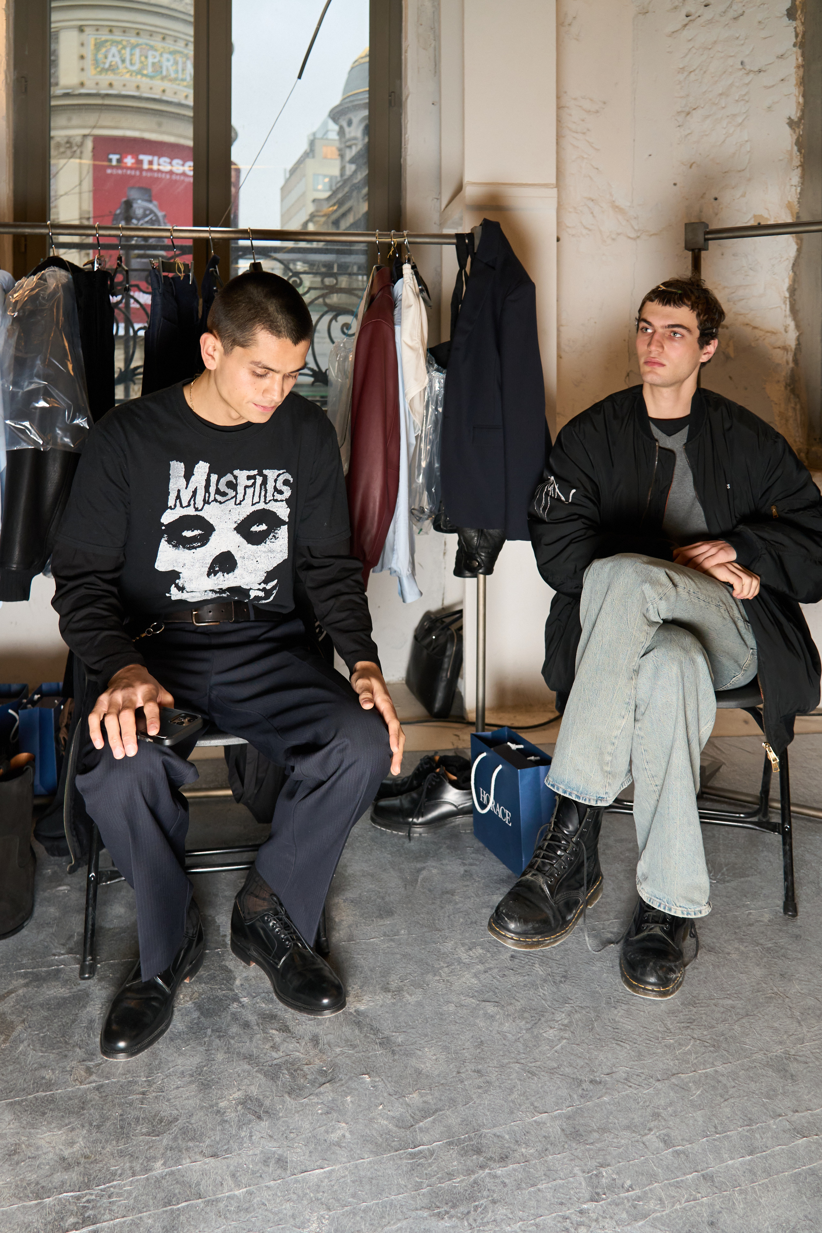 Fursac Fall 2025 Men’s Fashion Show Backstage