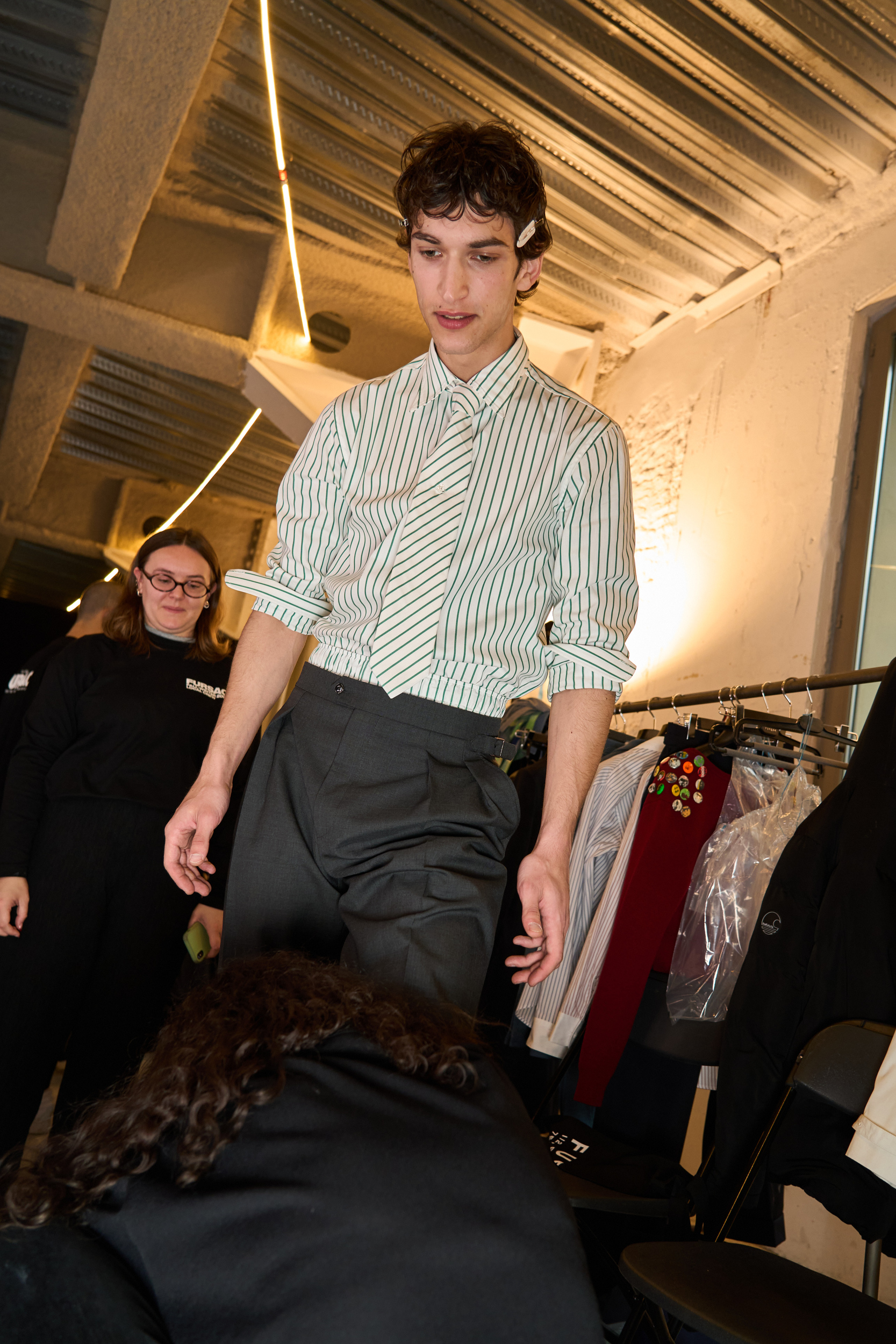 Fursac Fall 2025 Men’s Fashion Show Backstage