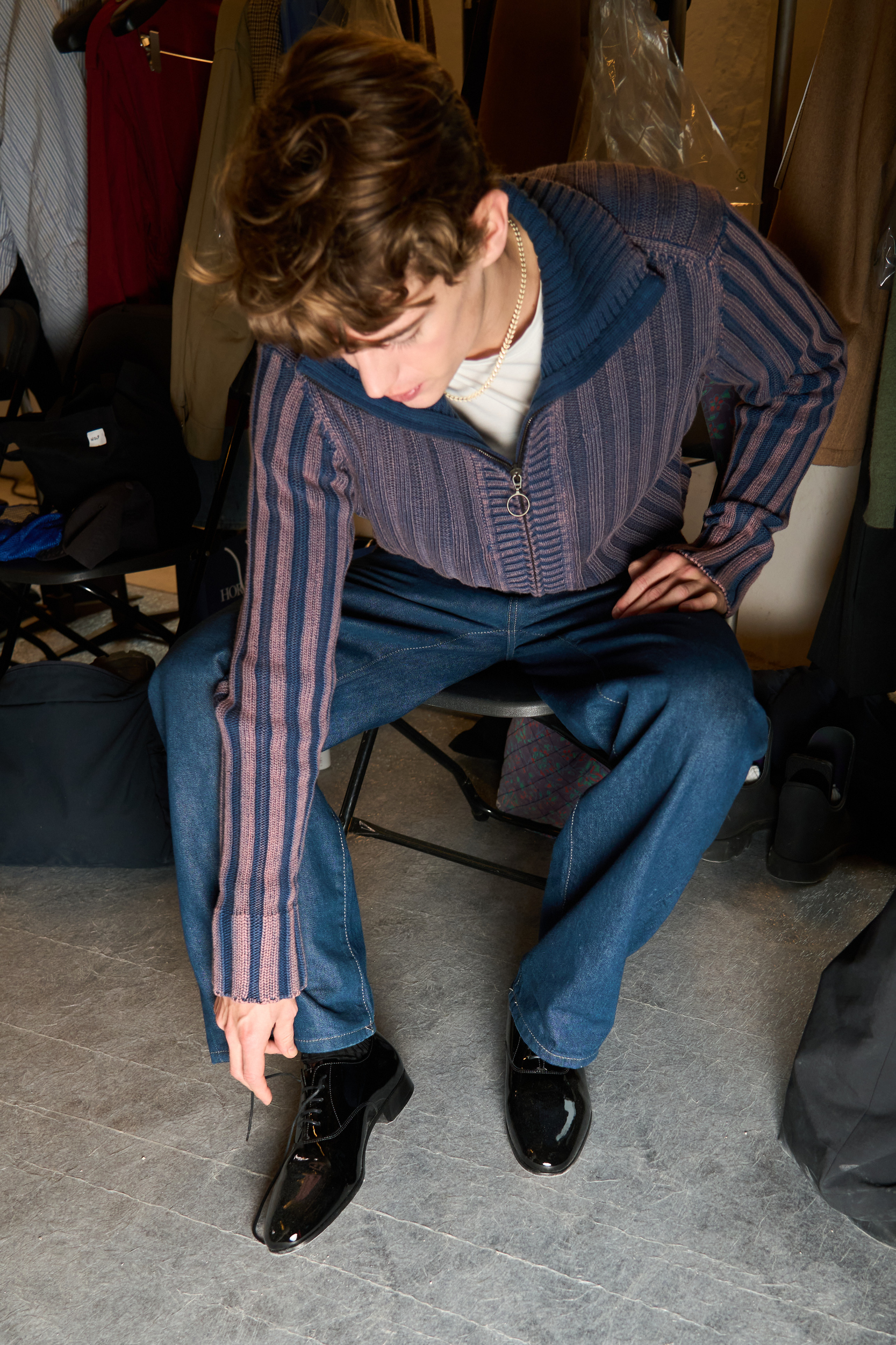 Fursac Fall 2025 Men’s Fashion Show Backstage