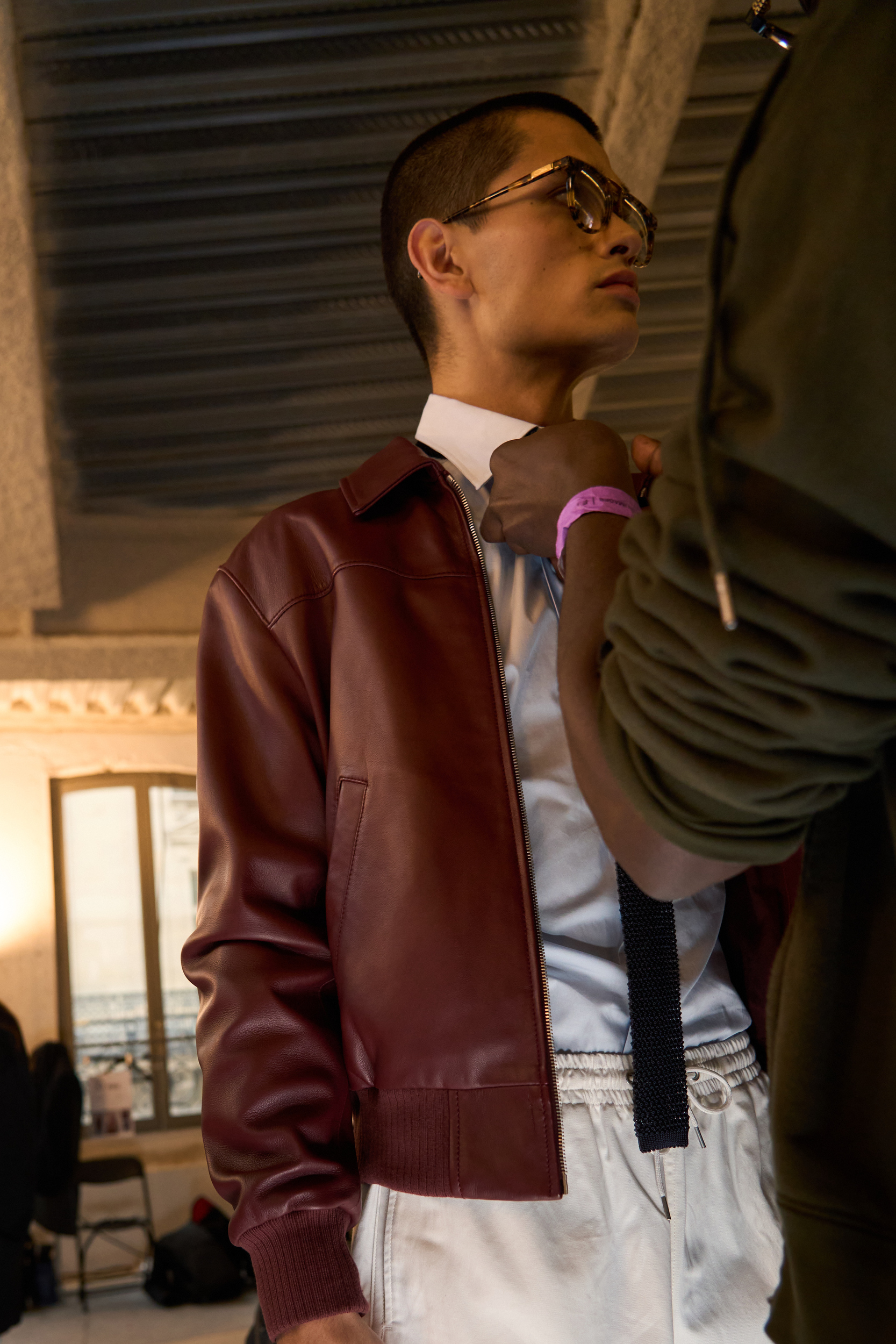 Fursac Fall 2025 Men’s Fashion Show Backstage