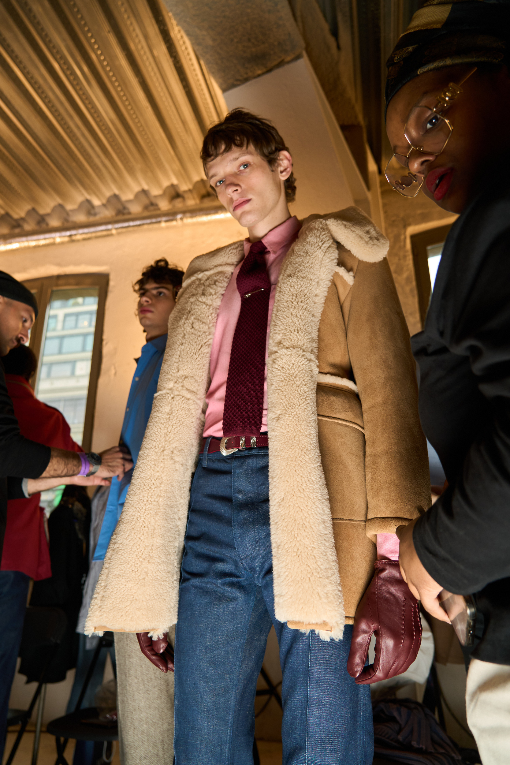 Fursac Fall 2025 Men’s Fashion Show Backstage