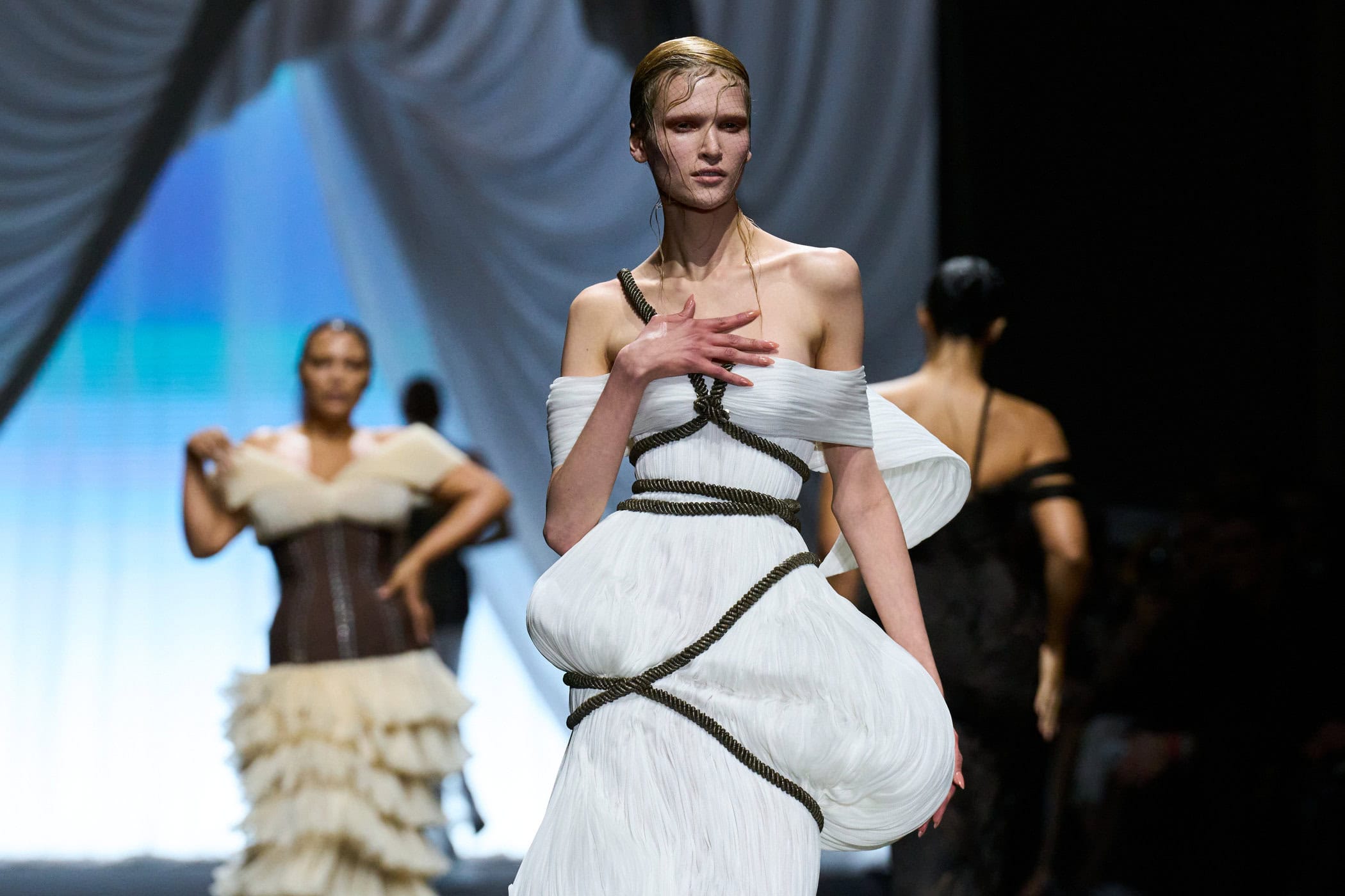 Jean Paul Gaultier Spring 2025 Couture Fashion Show Atmosphere