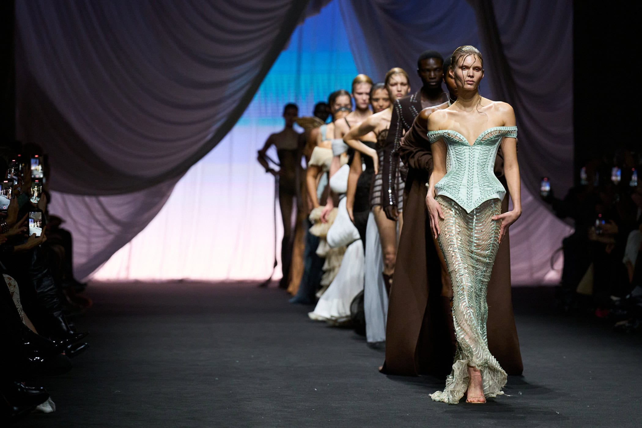 Jean Paul Gaultier Spring 2025 Couture Fashion Show Atmosphere