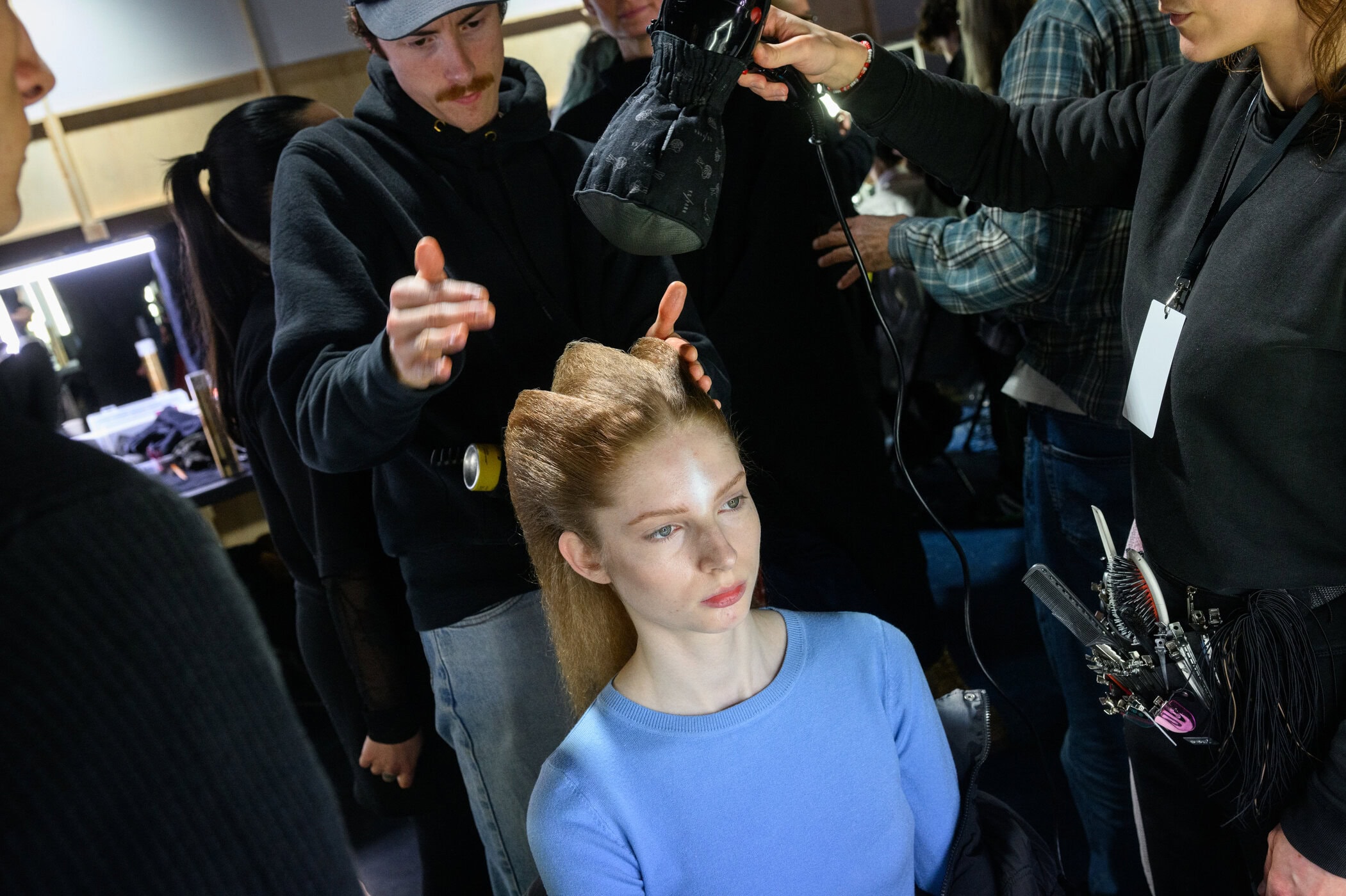 Gaurav Gupta Spring 2025 Couture Fashion Show Backstage