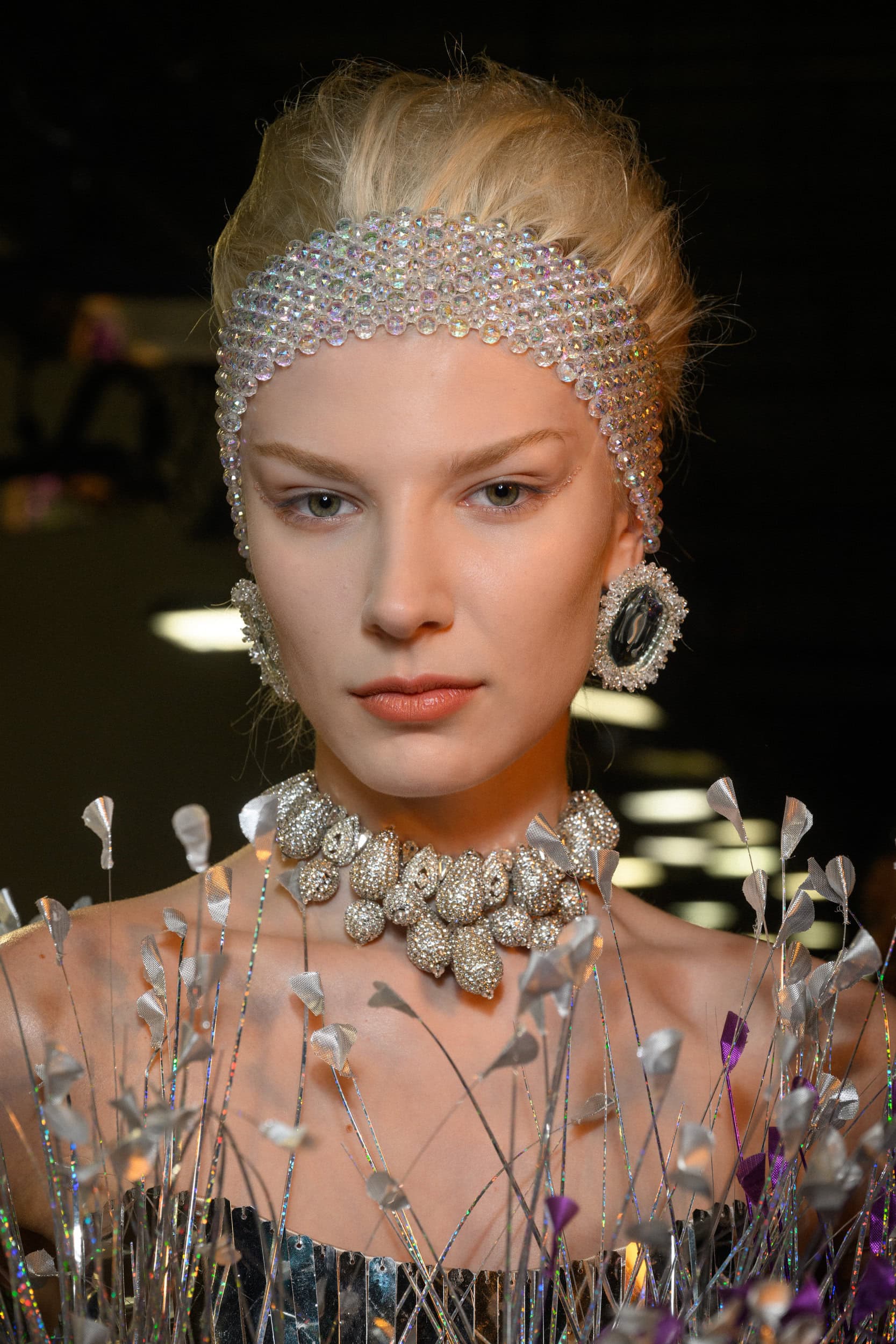 Germanier Spring 2025 Couture Fashion Show Backstage