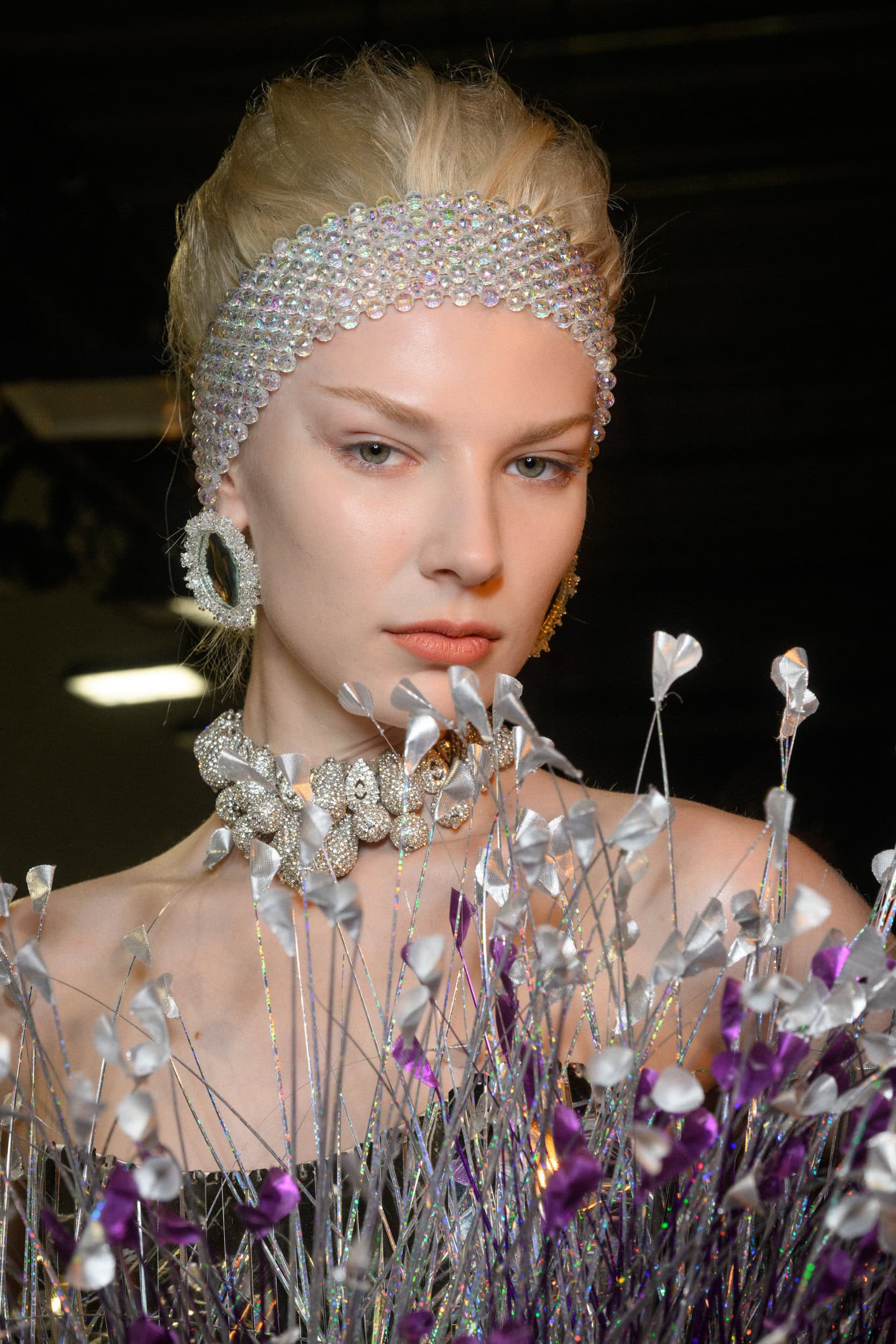 Germanier Spring 2025 Couture Fashion Show Backstage