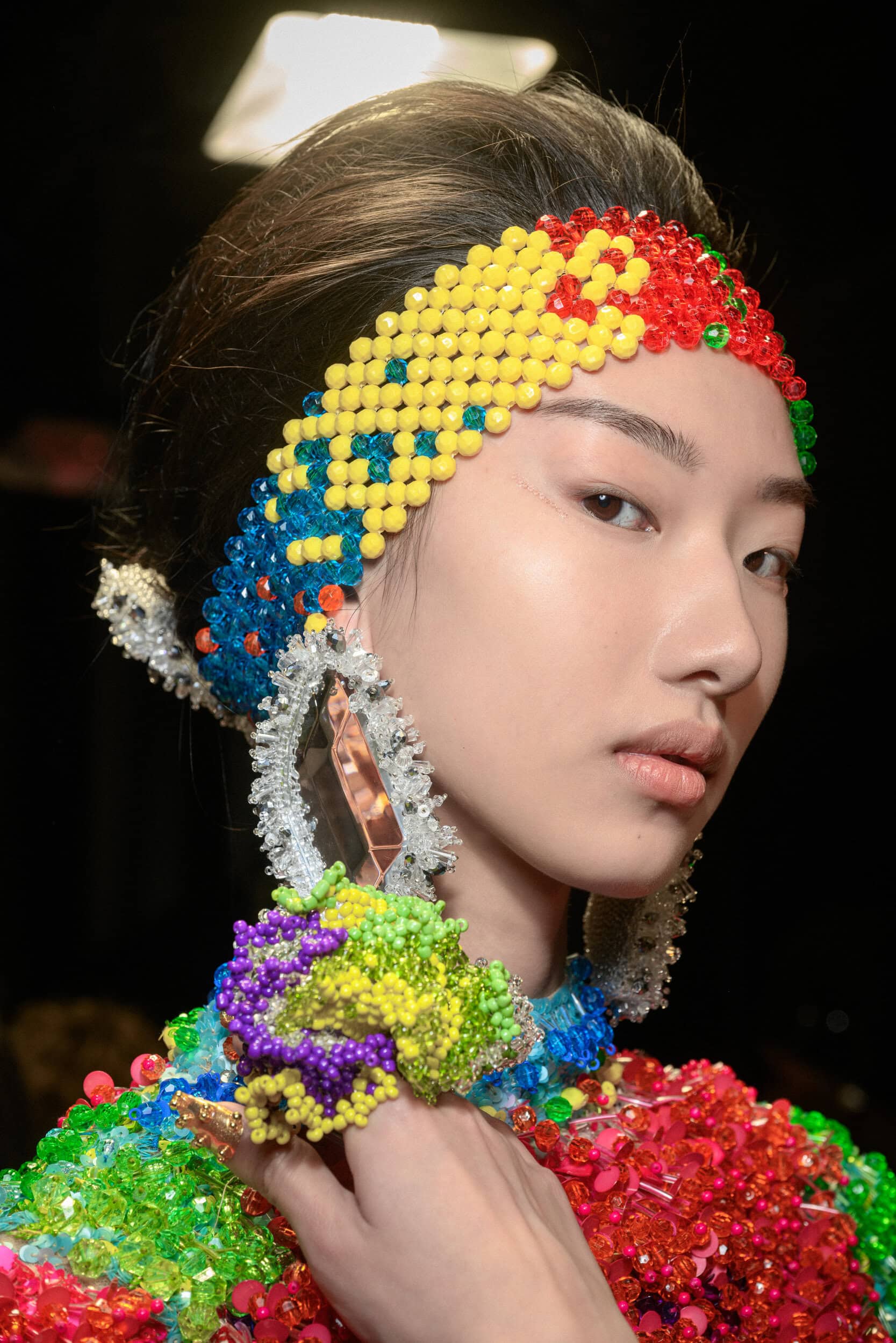 Germanier Spring 2025 Couture Fashion Show Backstage