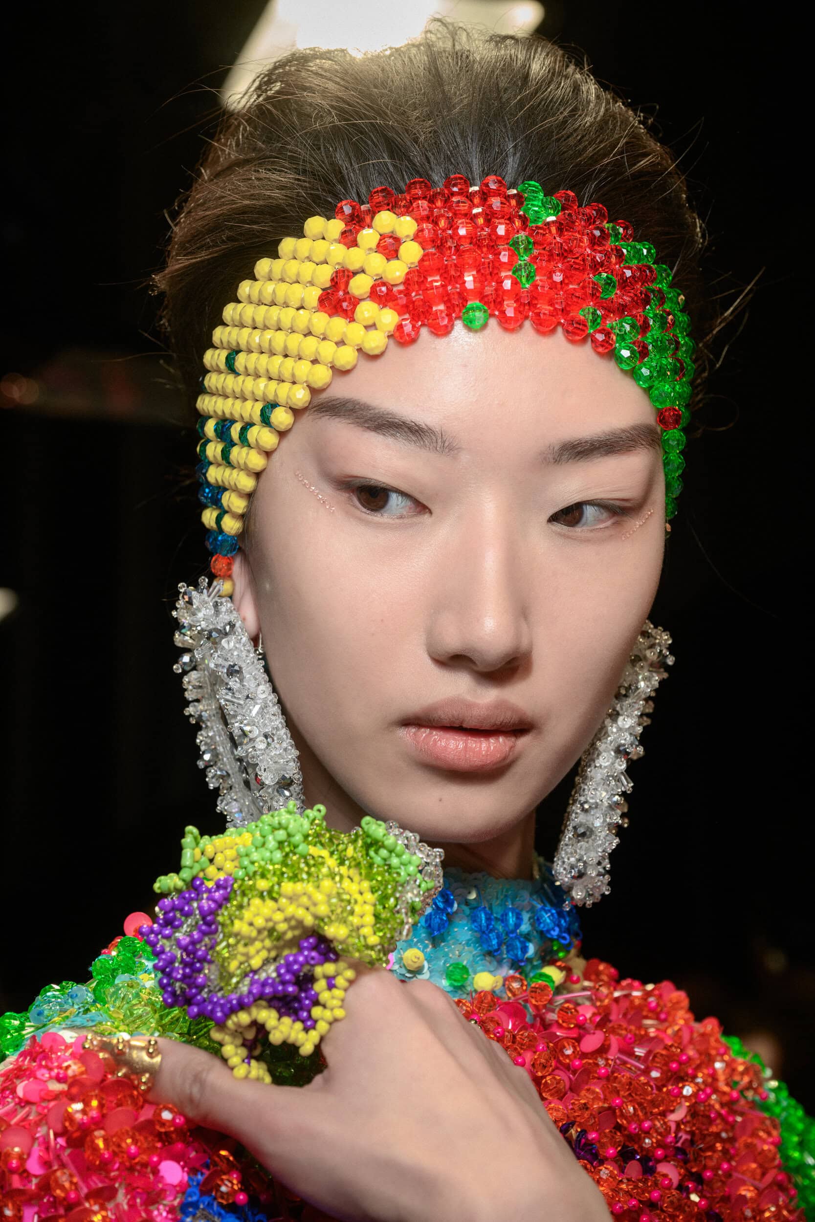 Germanier Spring 2025 Couture Fashion Show Backstage