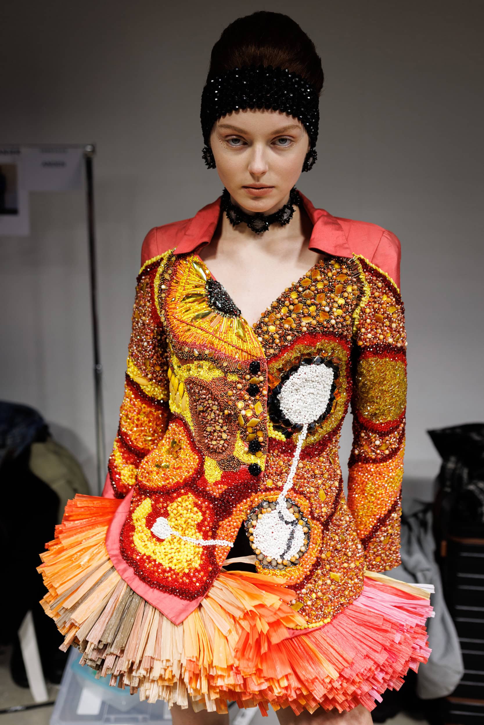 Germanier Spring 2025 Couture Fashion Show Backstage