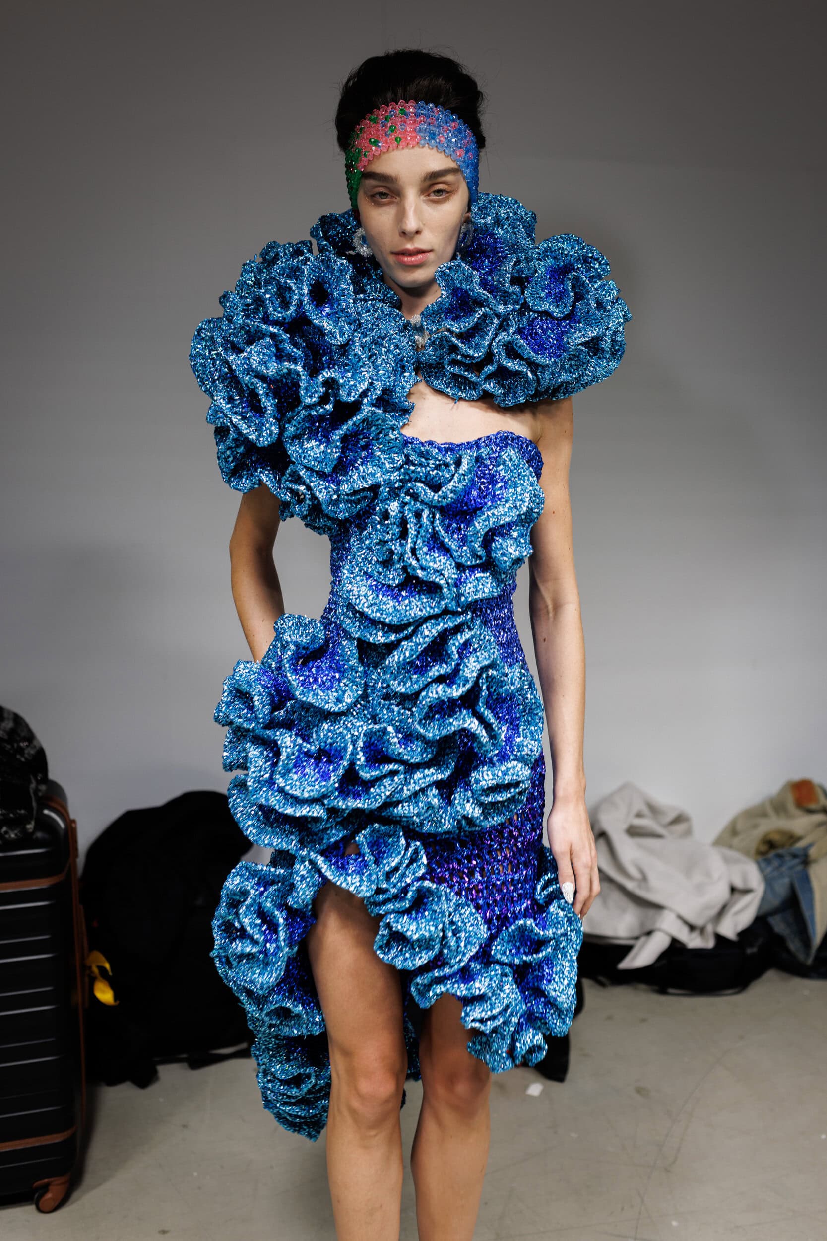 Germanier Spring 2025 Couture Fashion Show Backstage