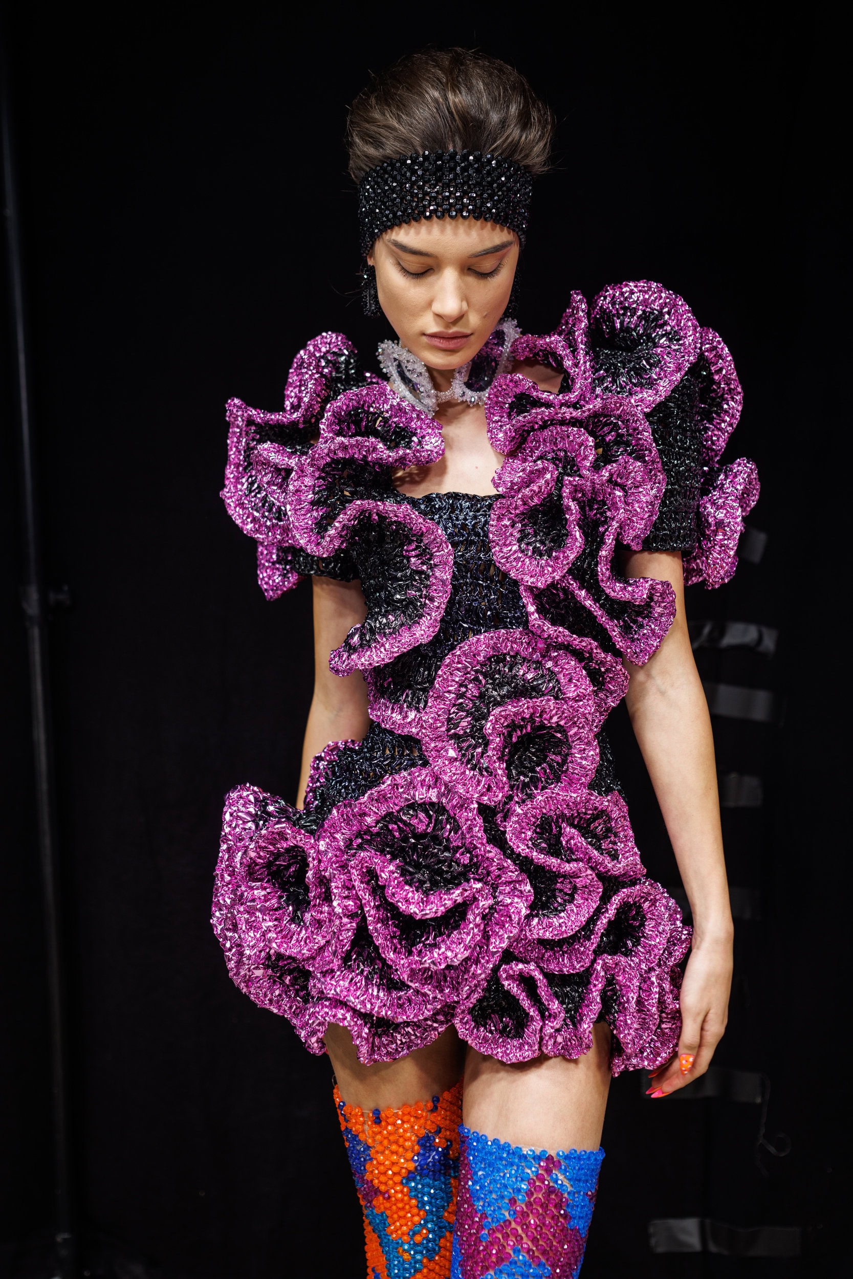 Germanier Spring 2025 Couture Fashion Show Backstage