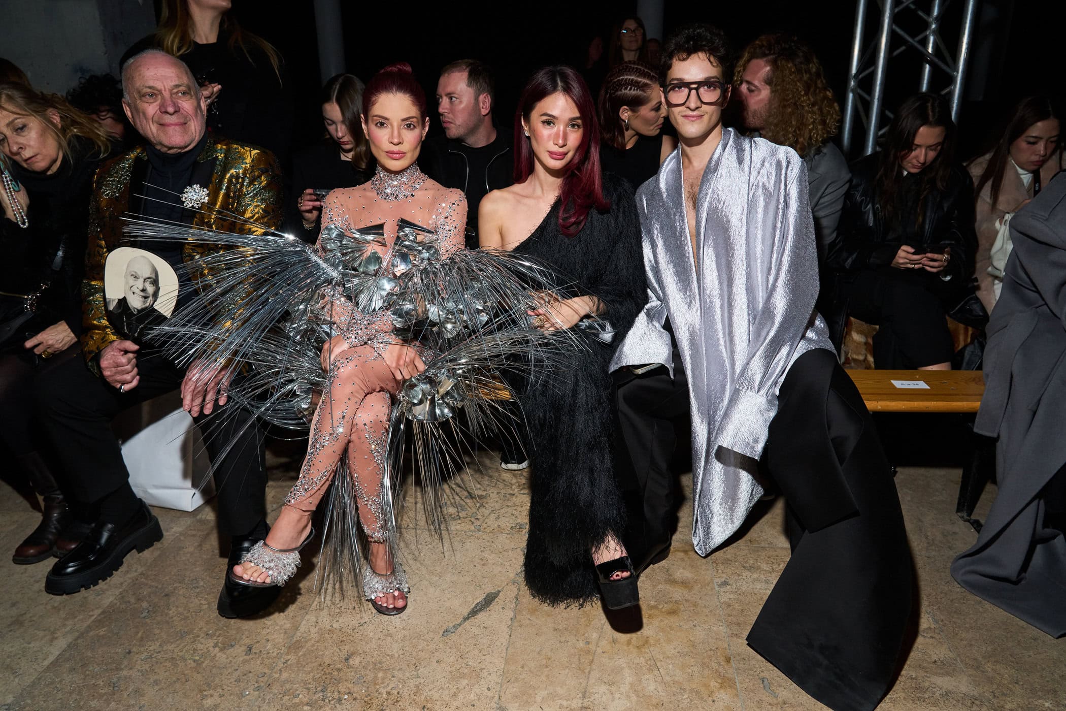 Germanier Spring 2025 Couture Fashion Show Front Row