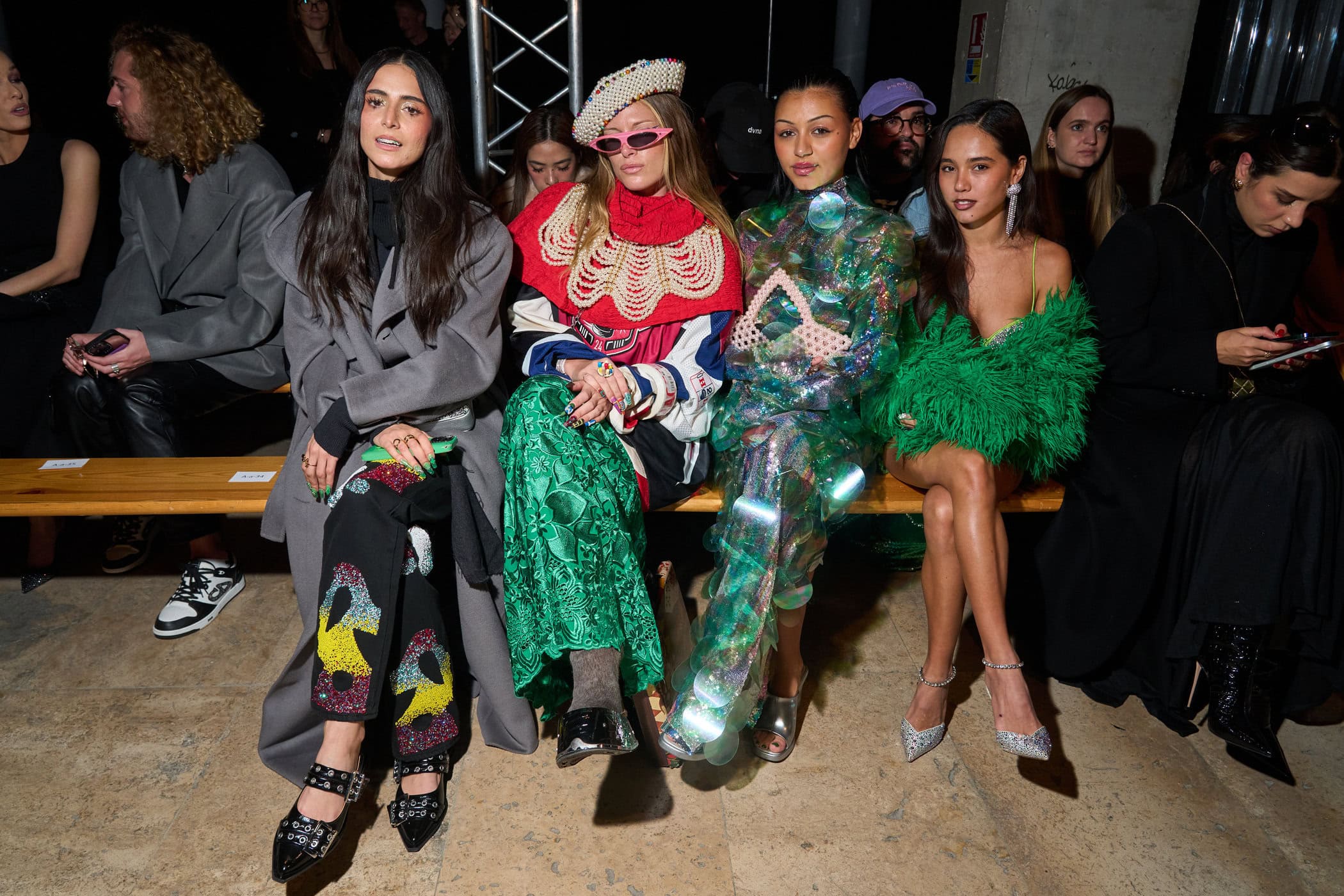 Germanier Spring 2025 Couture Fashion Show Front Row