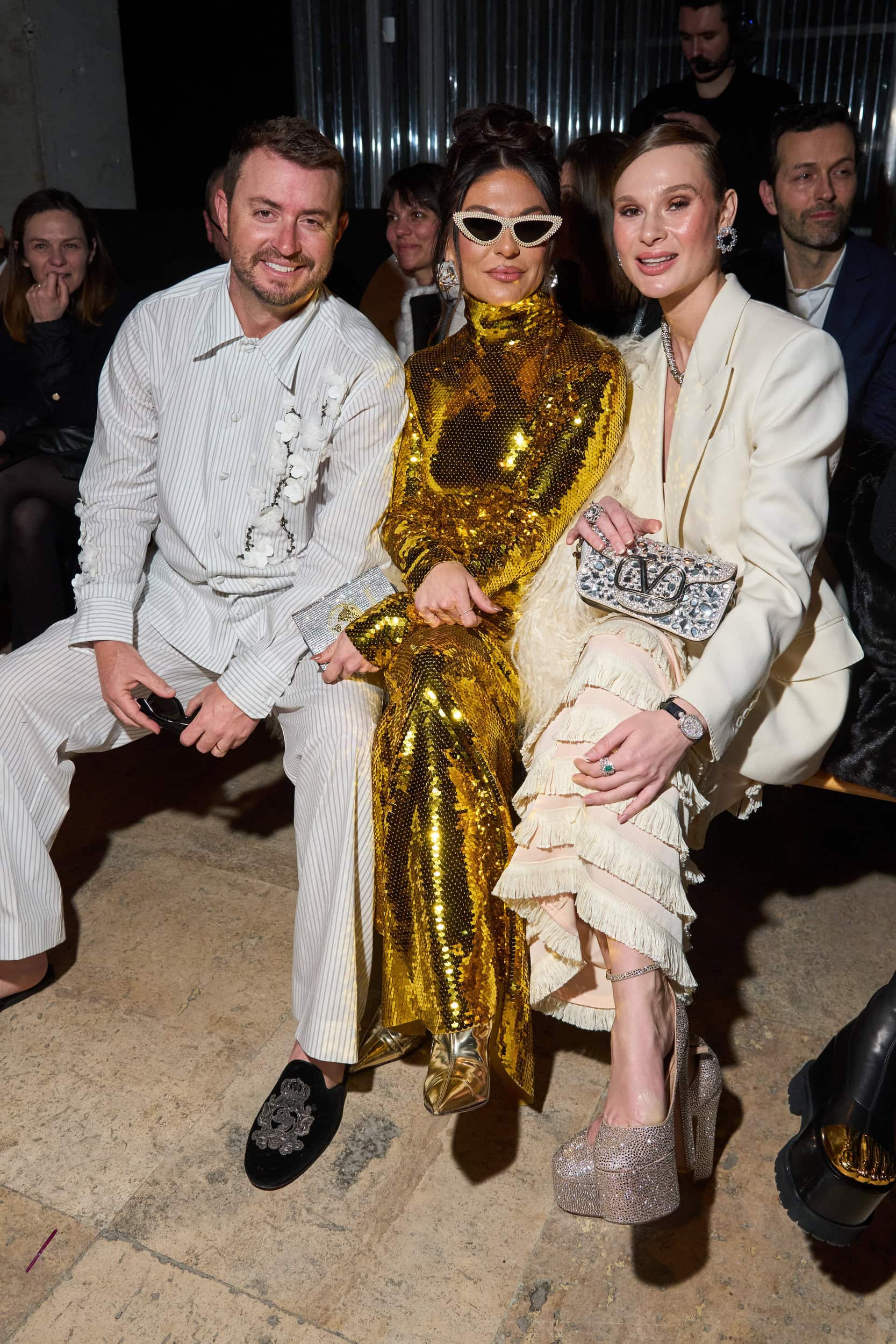 Germanier Spring 2025 Couture Fashion Show Front Row