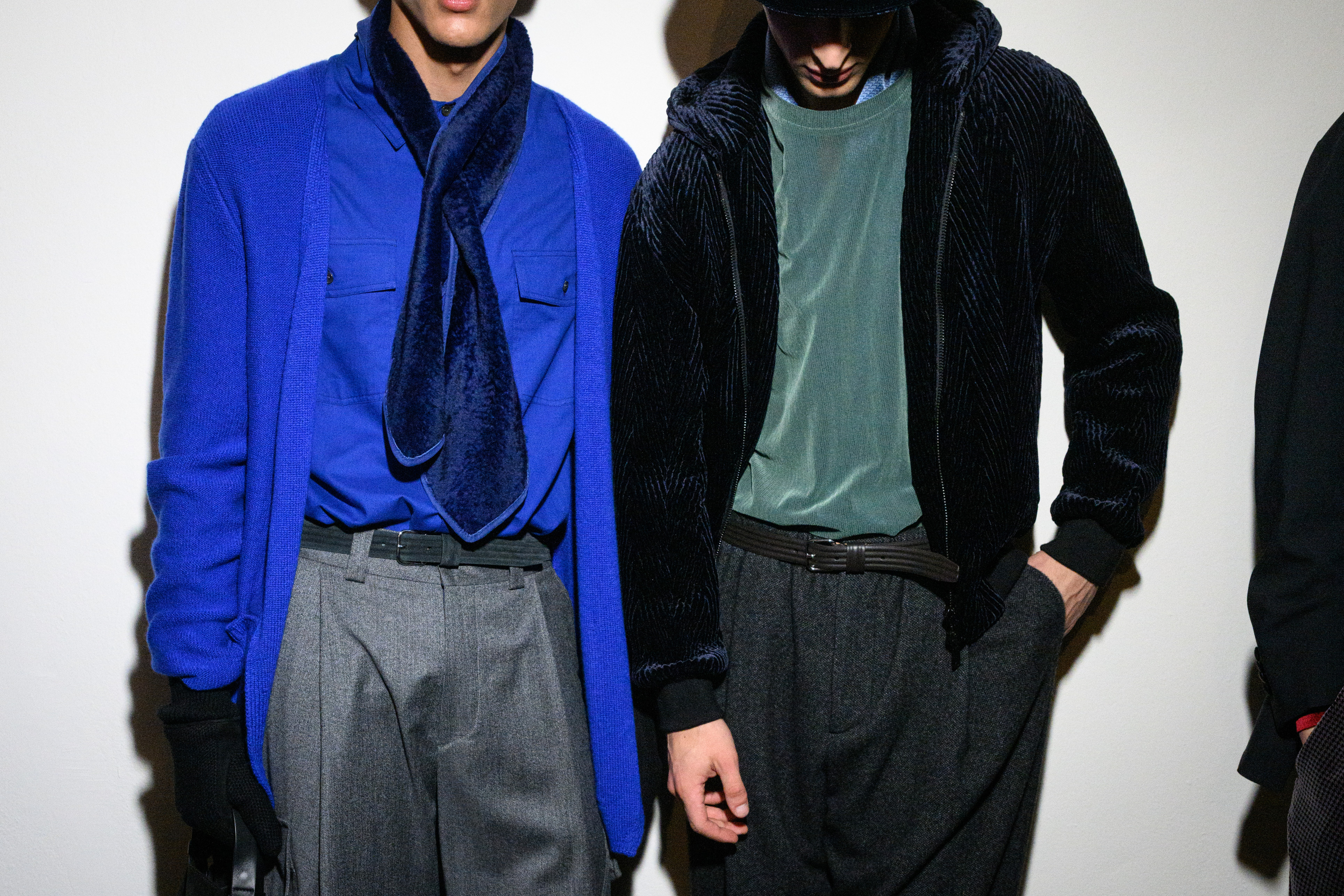 Giorgio Armani Fall 2025 Men’s Fashion Show Backstage