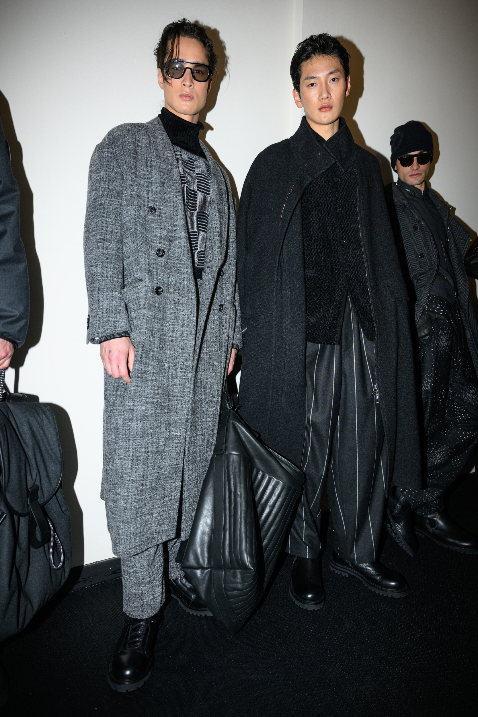 Giorgio Armani Fall 2025 Men’s Fashion Show Backstage