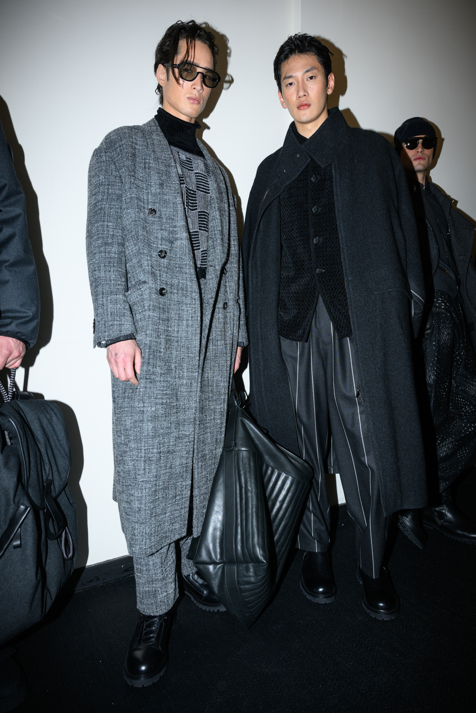 Giorgio Armani Fall 2025 Men’s Fashion Show Backstage