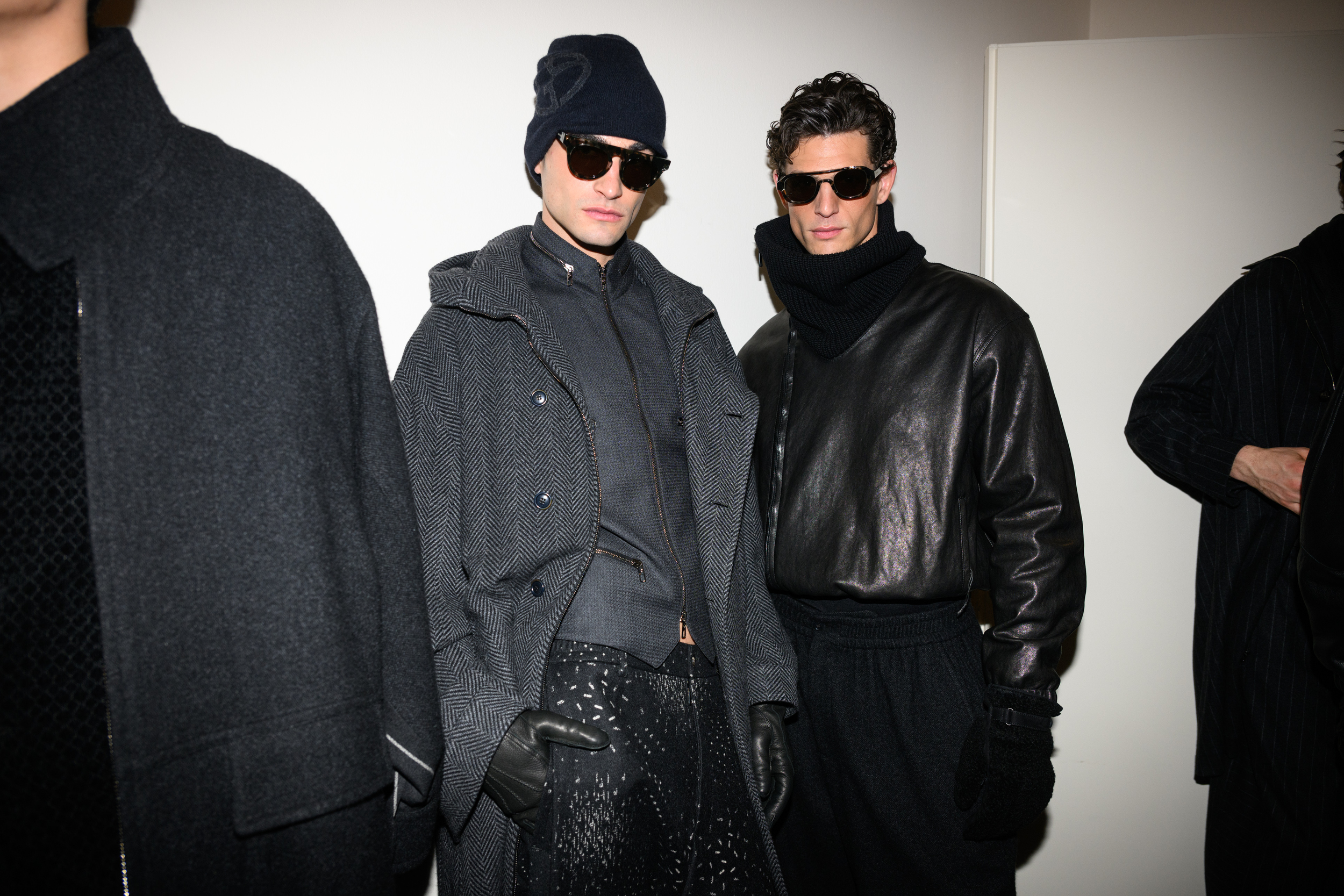 Giorgio Armani Fall 2025 Men’s Fashion Show Backstage