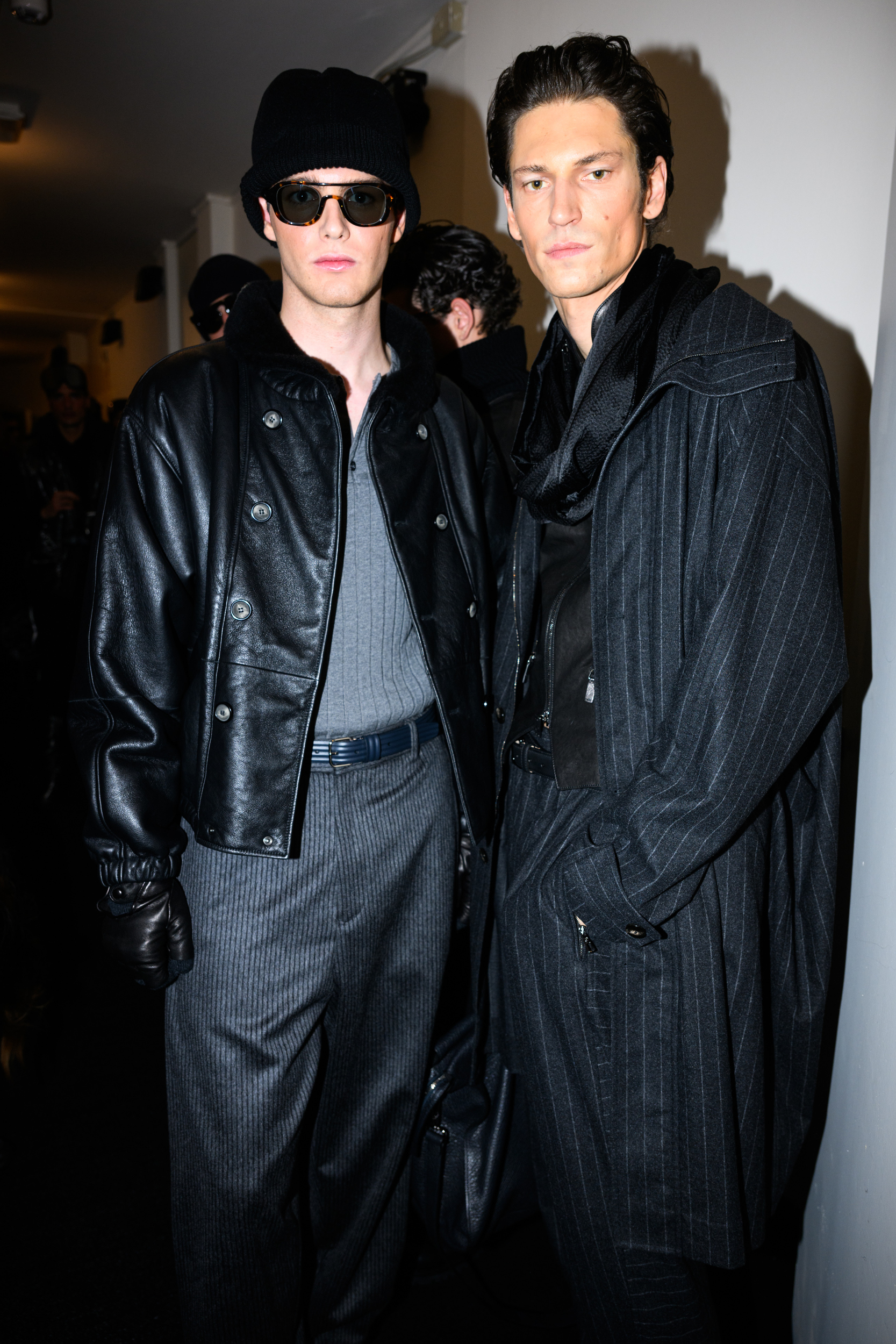 Giorgio Armani Fall 2025 Men’s Fashion Show Backstage