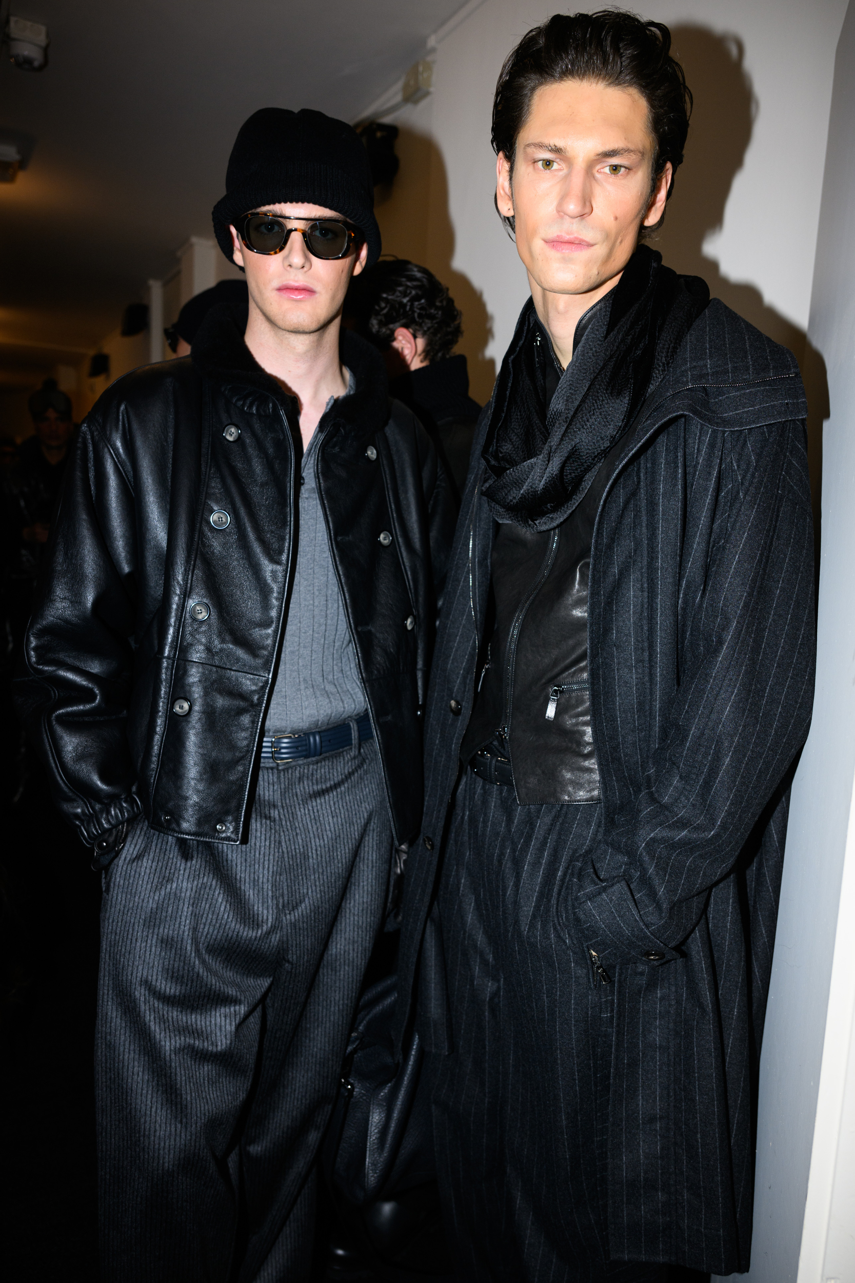 Giorgio Armani Fall 2025 Men’s Fashion Show Backstage