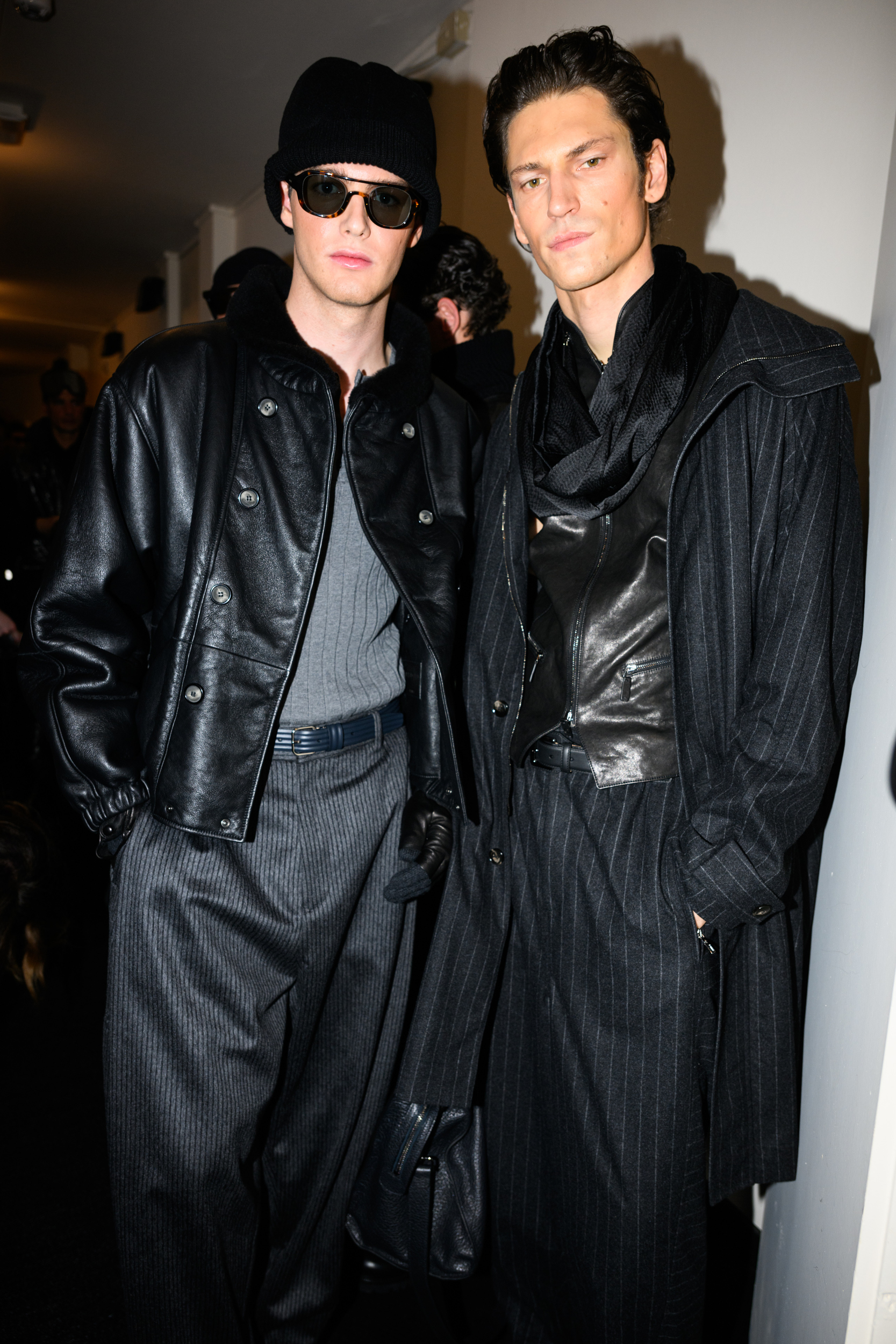 Giorgio Armani Fall 2025 Men’s Fashion Show Backstage