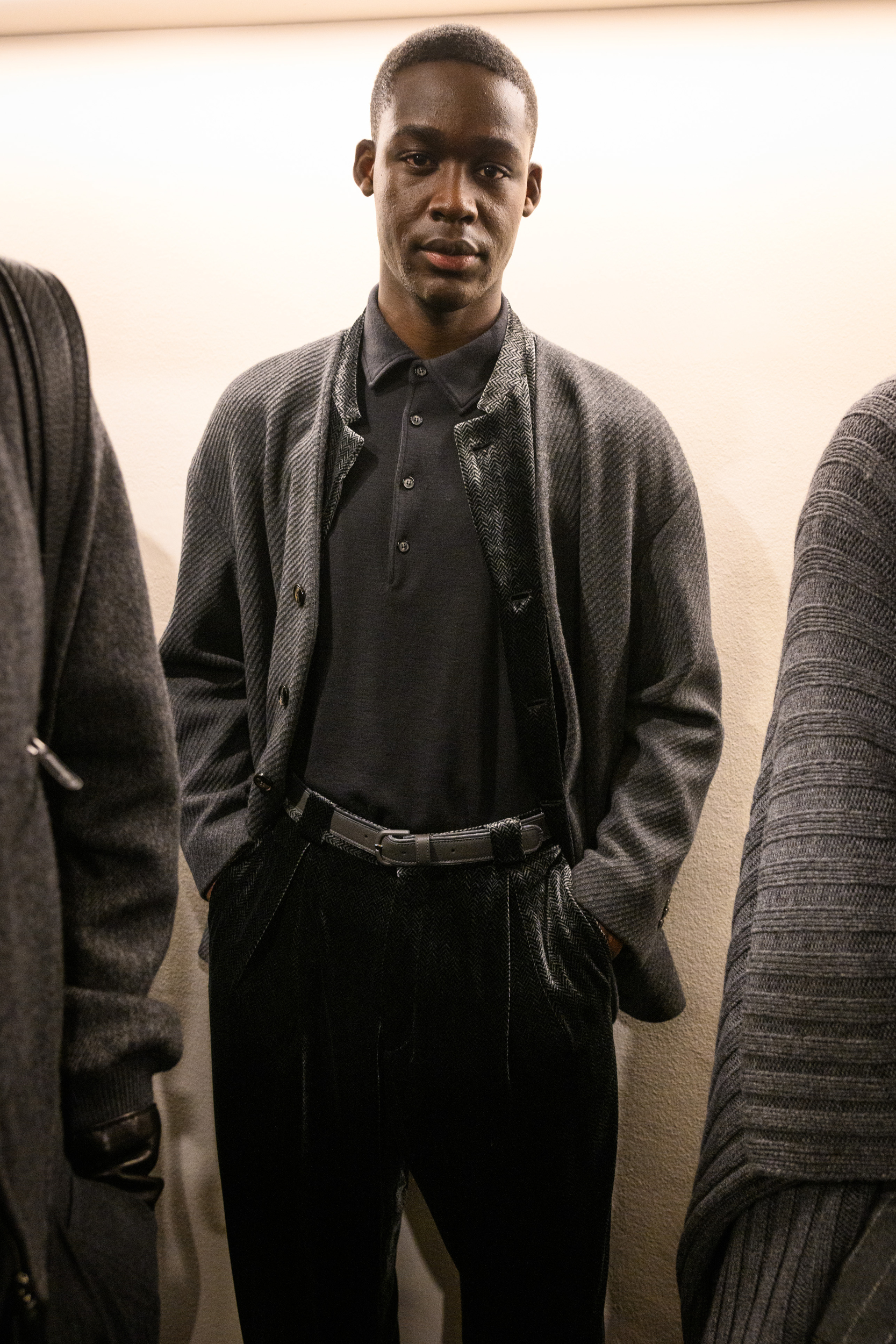 Giorgio Armani Fall 2025 Men’s Fashion Show Backstage